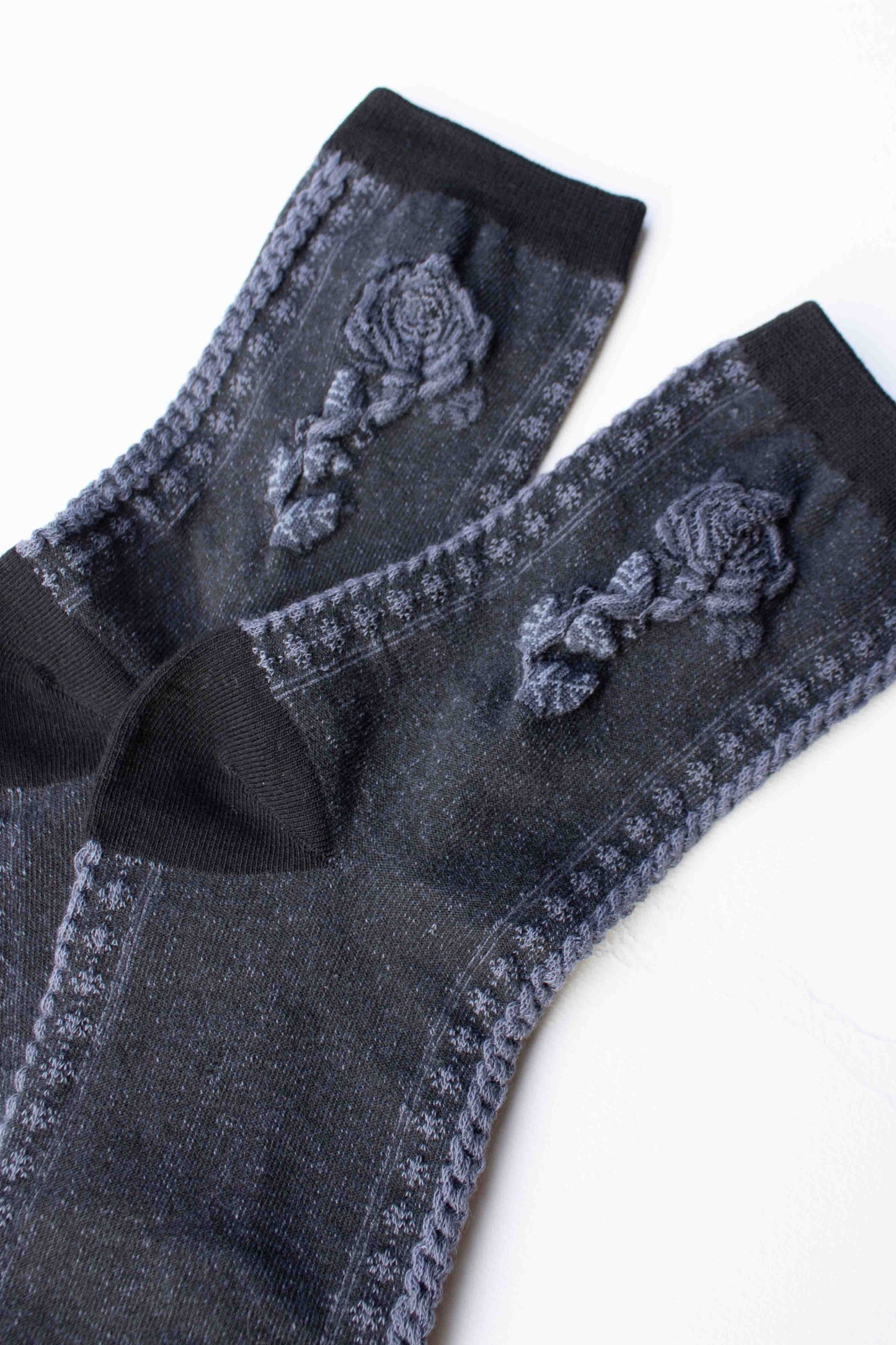 Rose Cotton Blend Socks | Tiepology