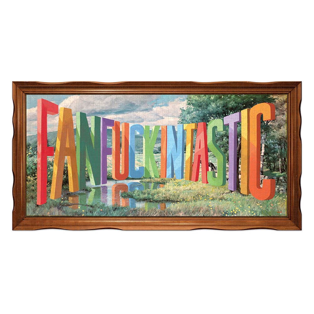 Fanfuckintastic Puzzle 1000 pc - Wayne White | Fred & Friends