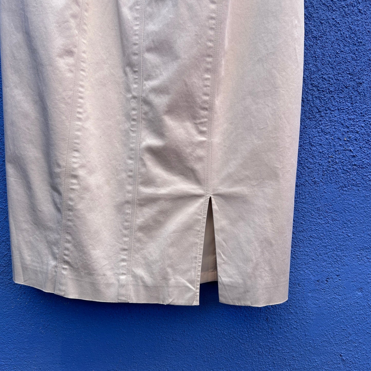 brooks brothers beige sleeveless shift dress