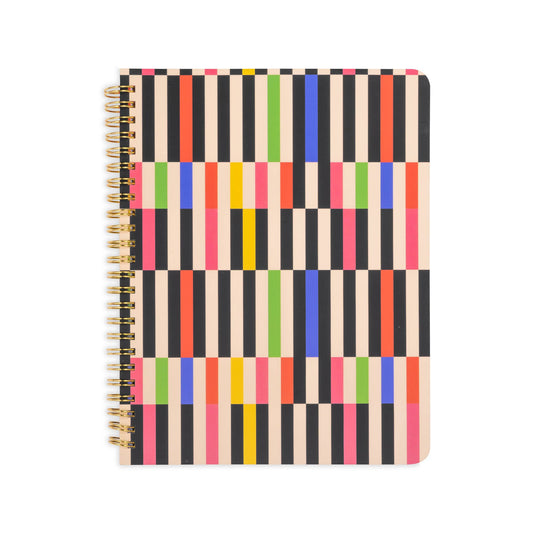Mid Century Stripe Rough Draft Mini Notebook | Ban.do