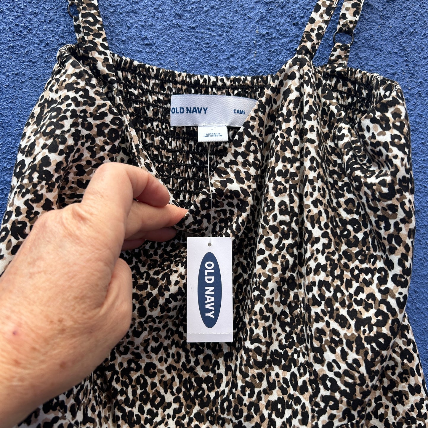 old navy animal print tank dress - NWT
