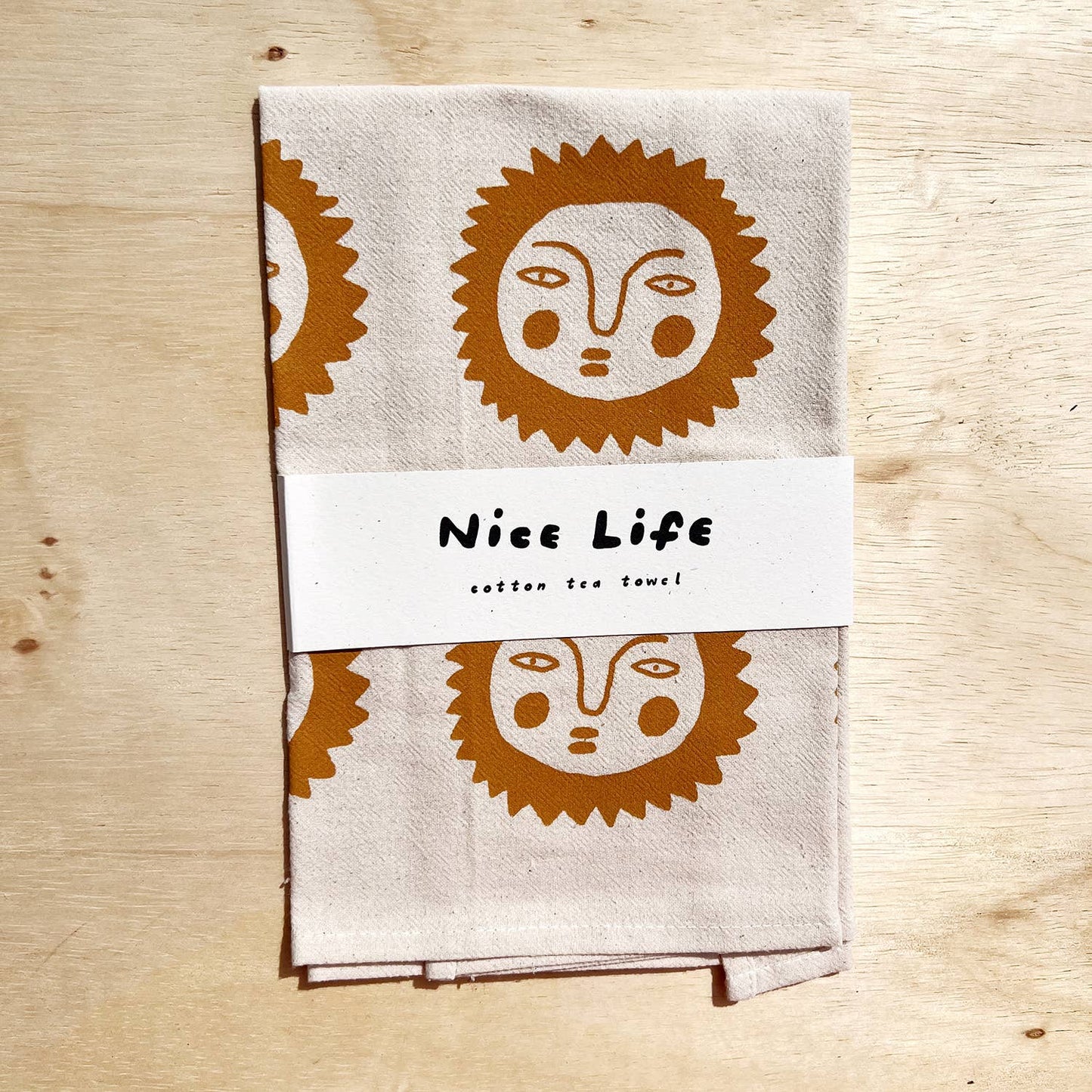 Sun tea towel | Nice life