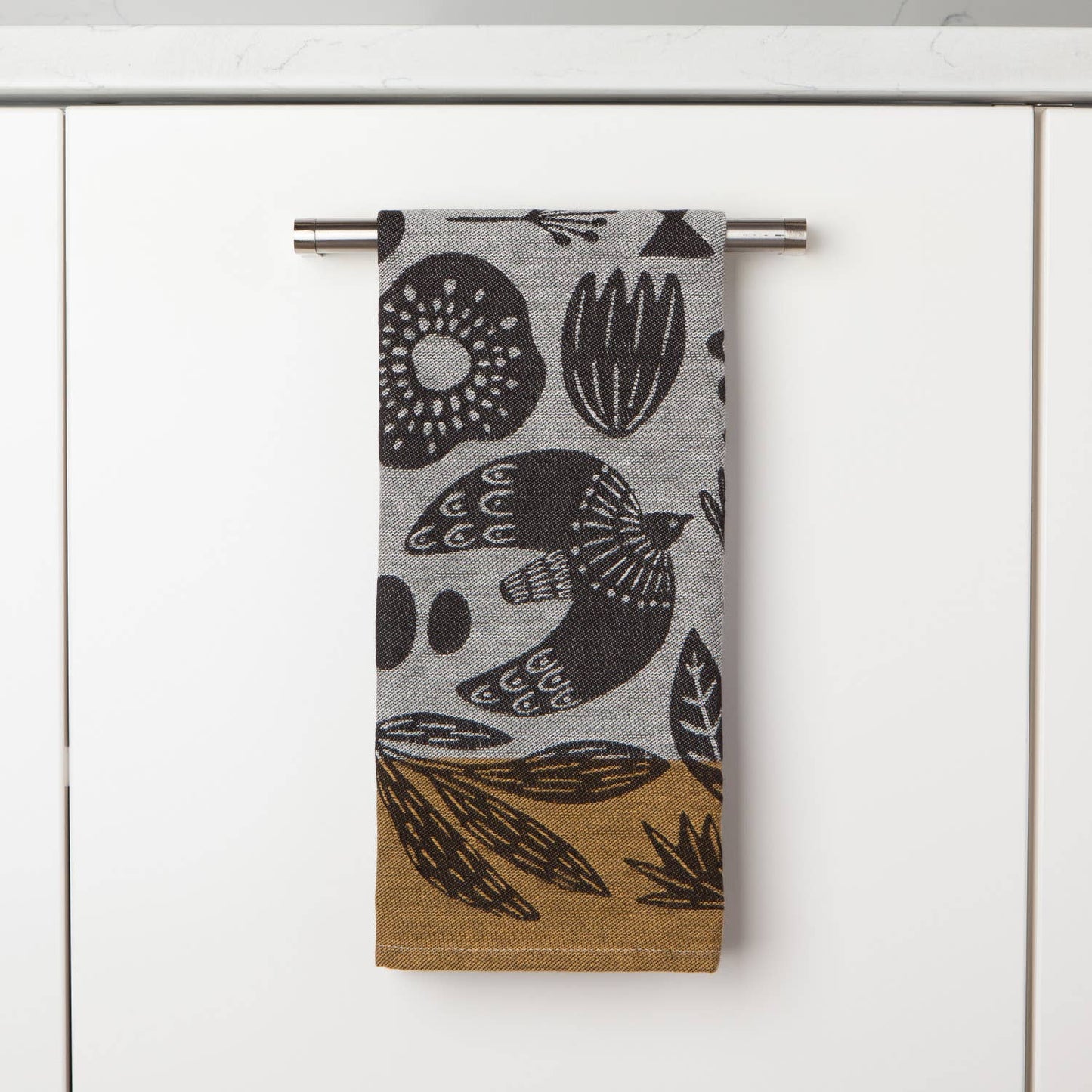 Myth Woven Cotton Jacquard Dishtowel | Danica Studio