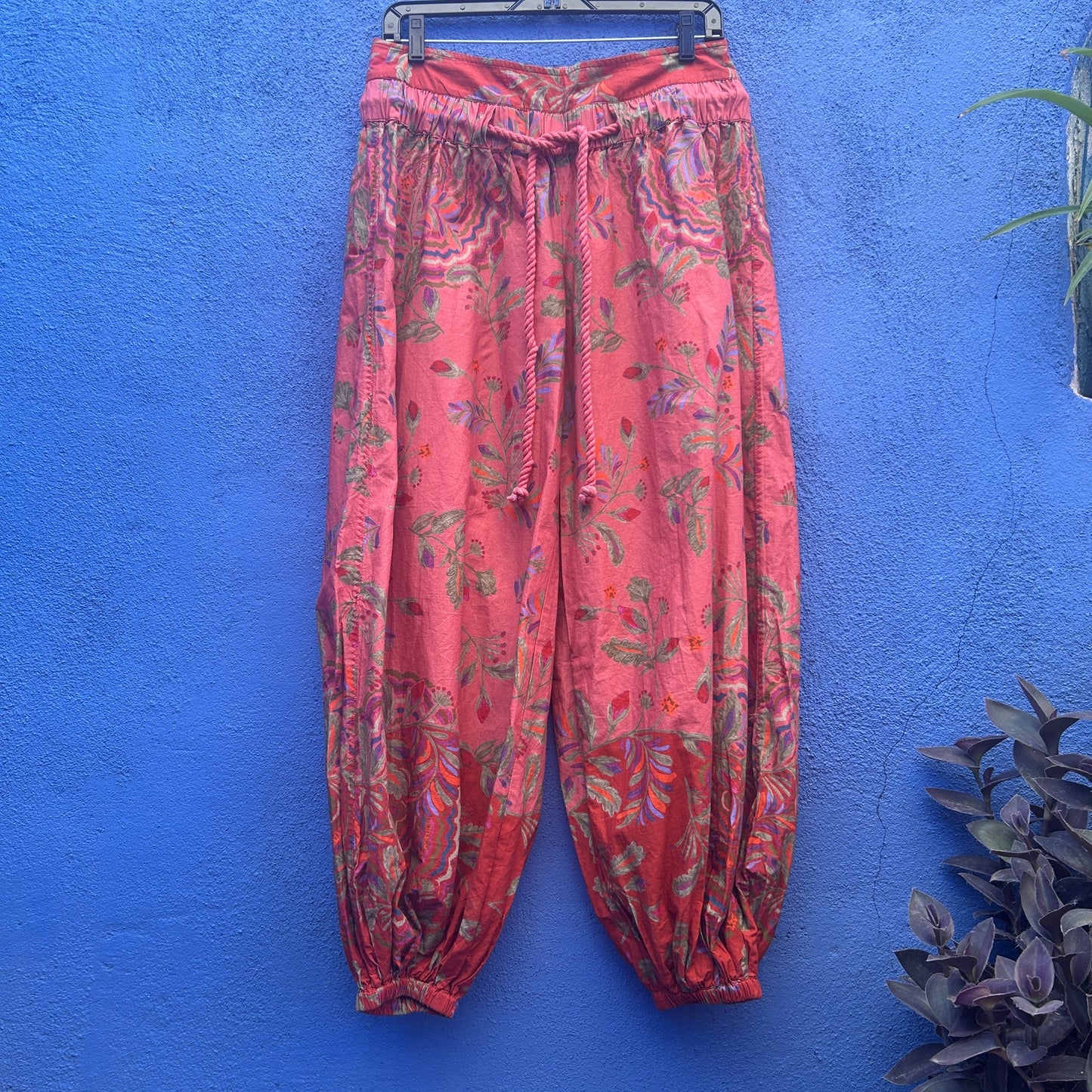 free people after glow floral balloon pant