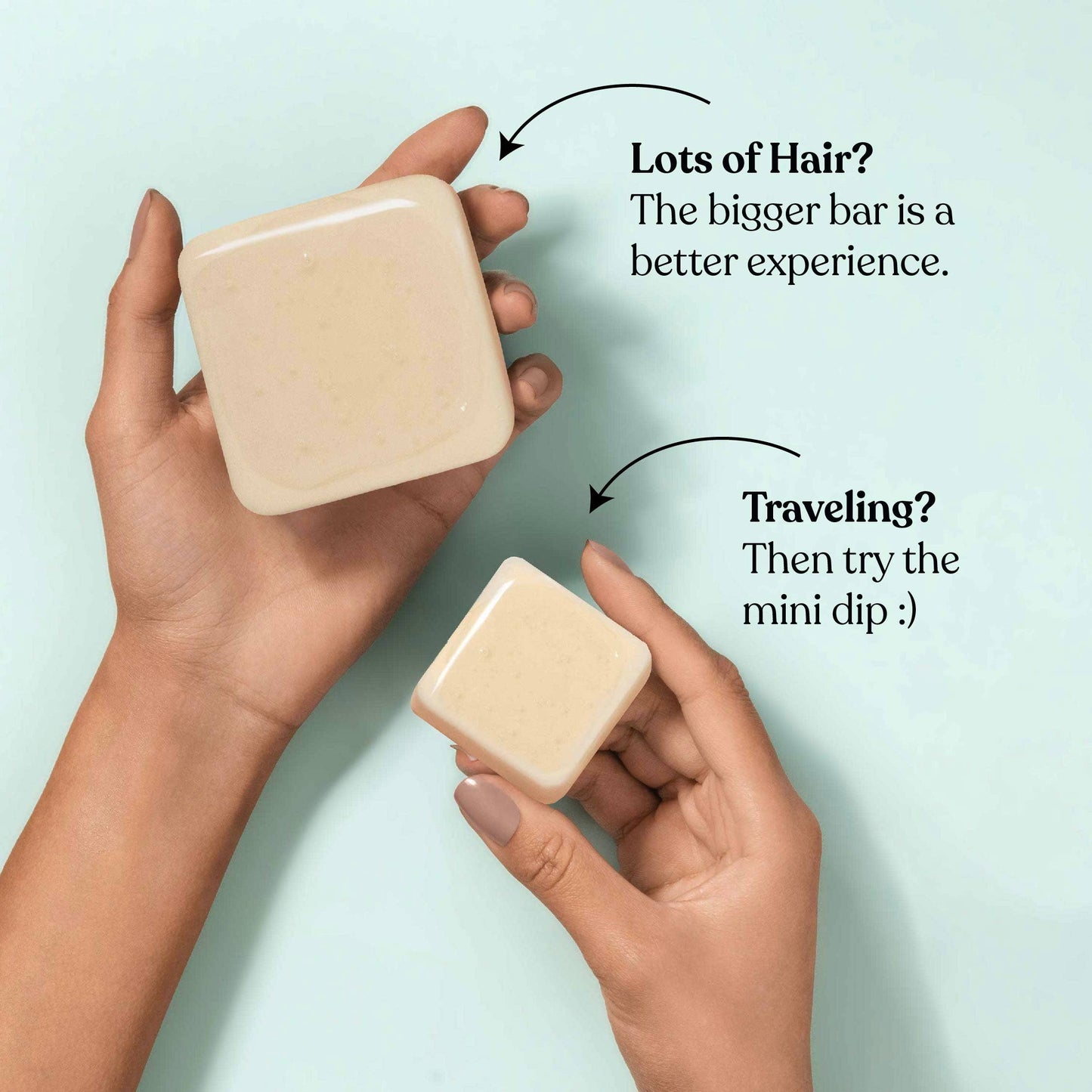 Mini Dip Shampoo Bar: Color Safe, Everyday - Mimosa & Sandalwood