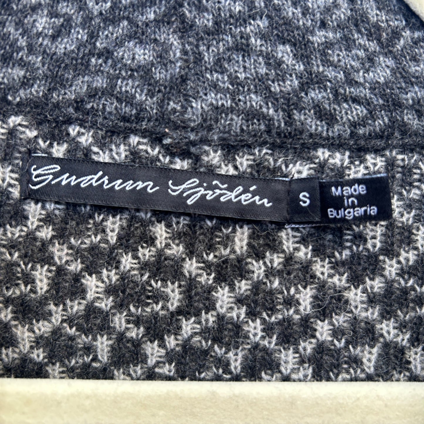 gudrun sjoden wool blend cardigan sweater