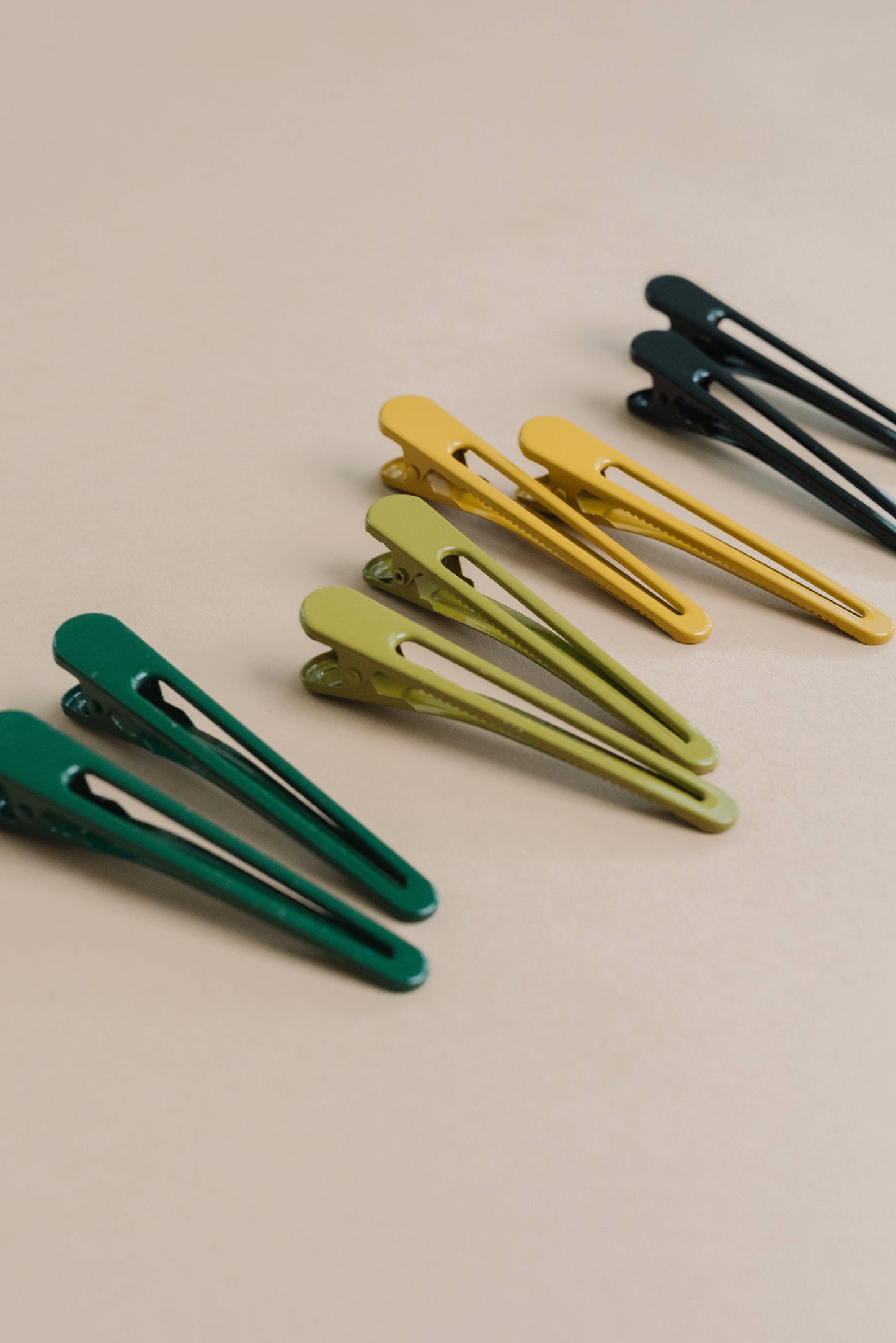 Triangle | Alligator Hair Clip | Metal Hair Pin | Assorted | NAT + NOOR