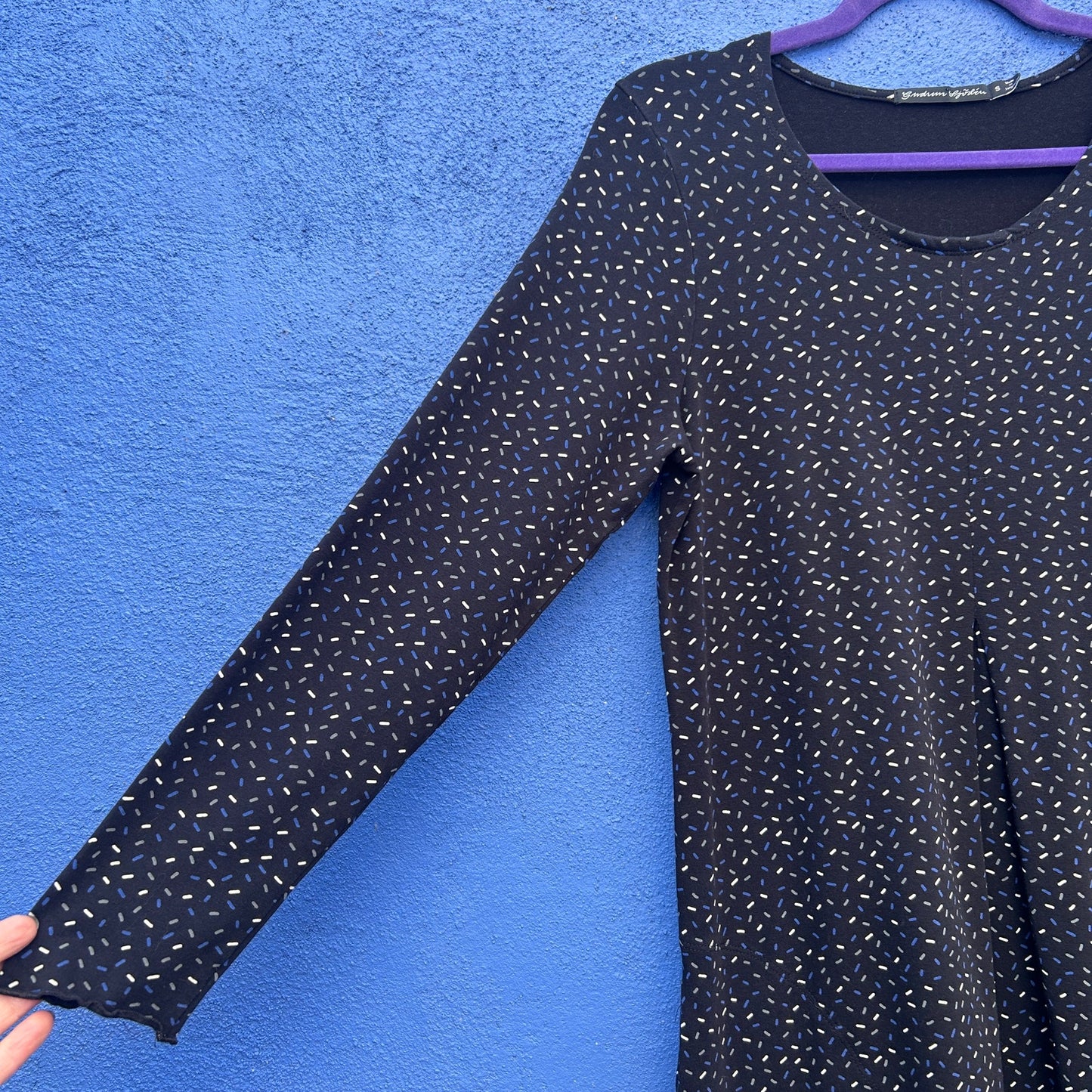 gudrun sjoden confetti print dress