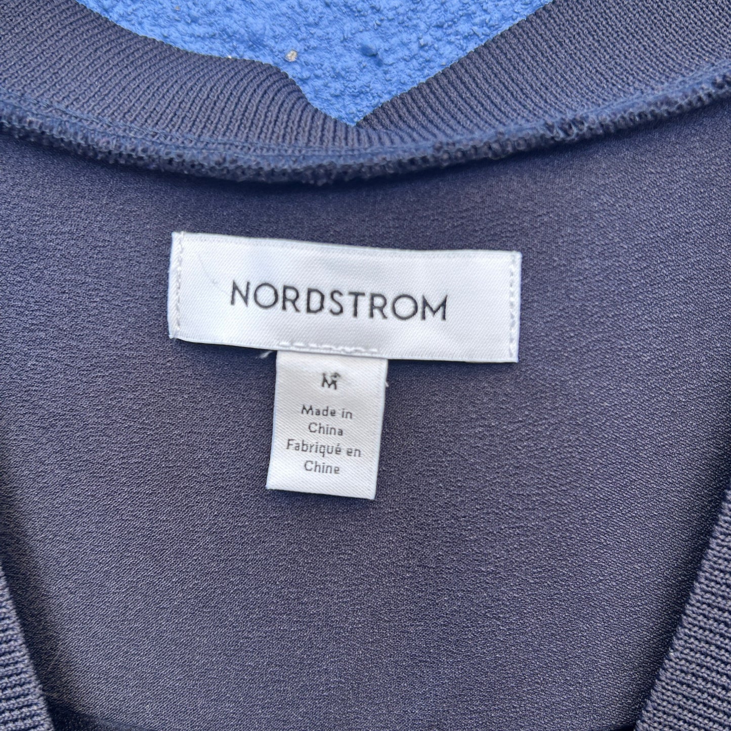 nordstrom v-neck black tunic
