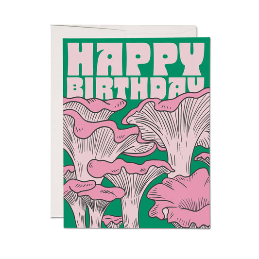 Shroomy Birthday greeting card | Red Cap Cards