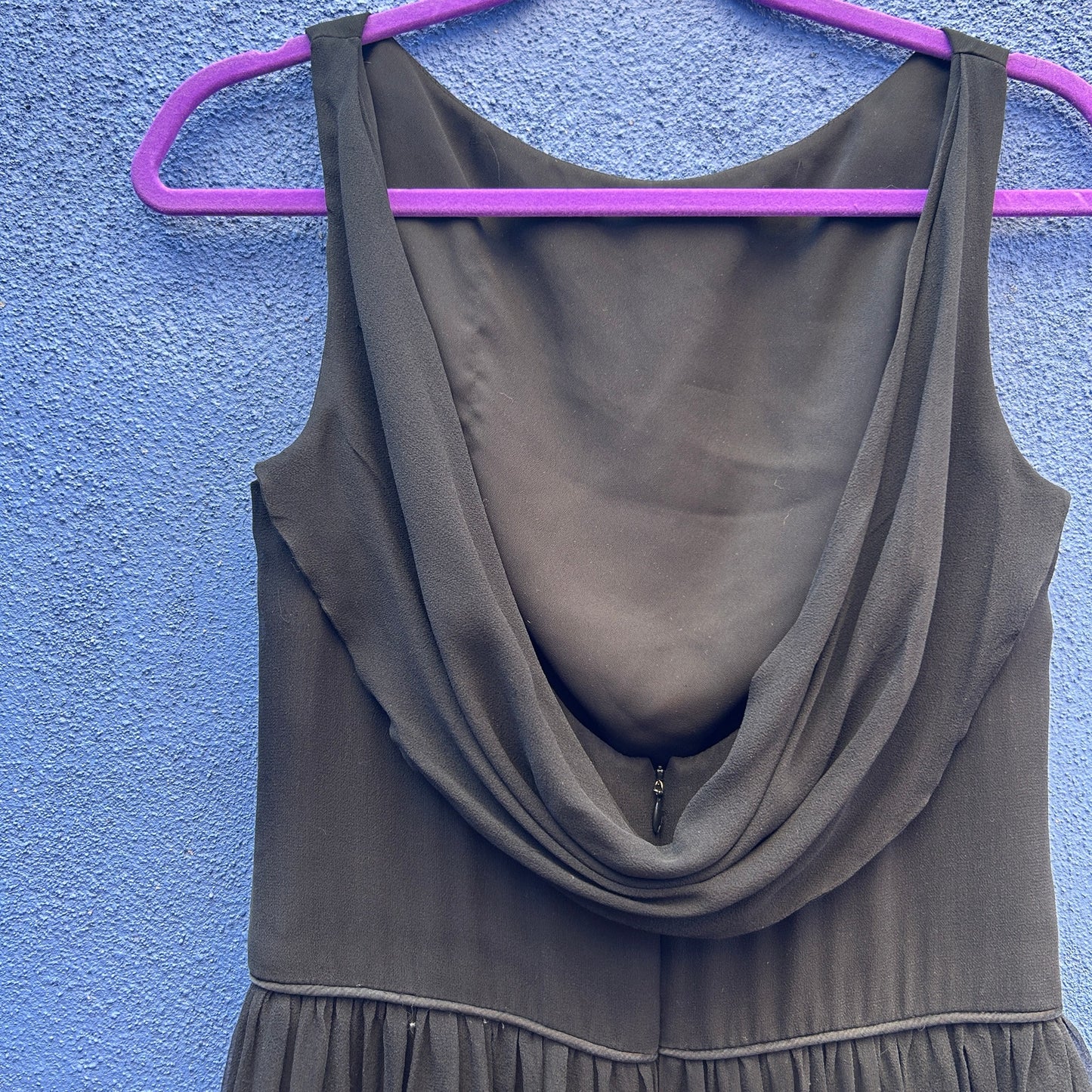 an original milly of new york vintage black cocktail dress