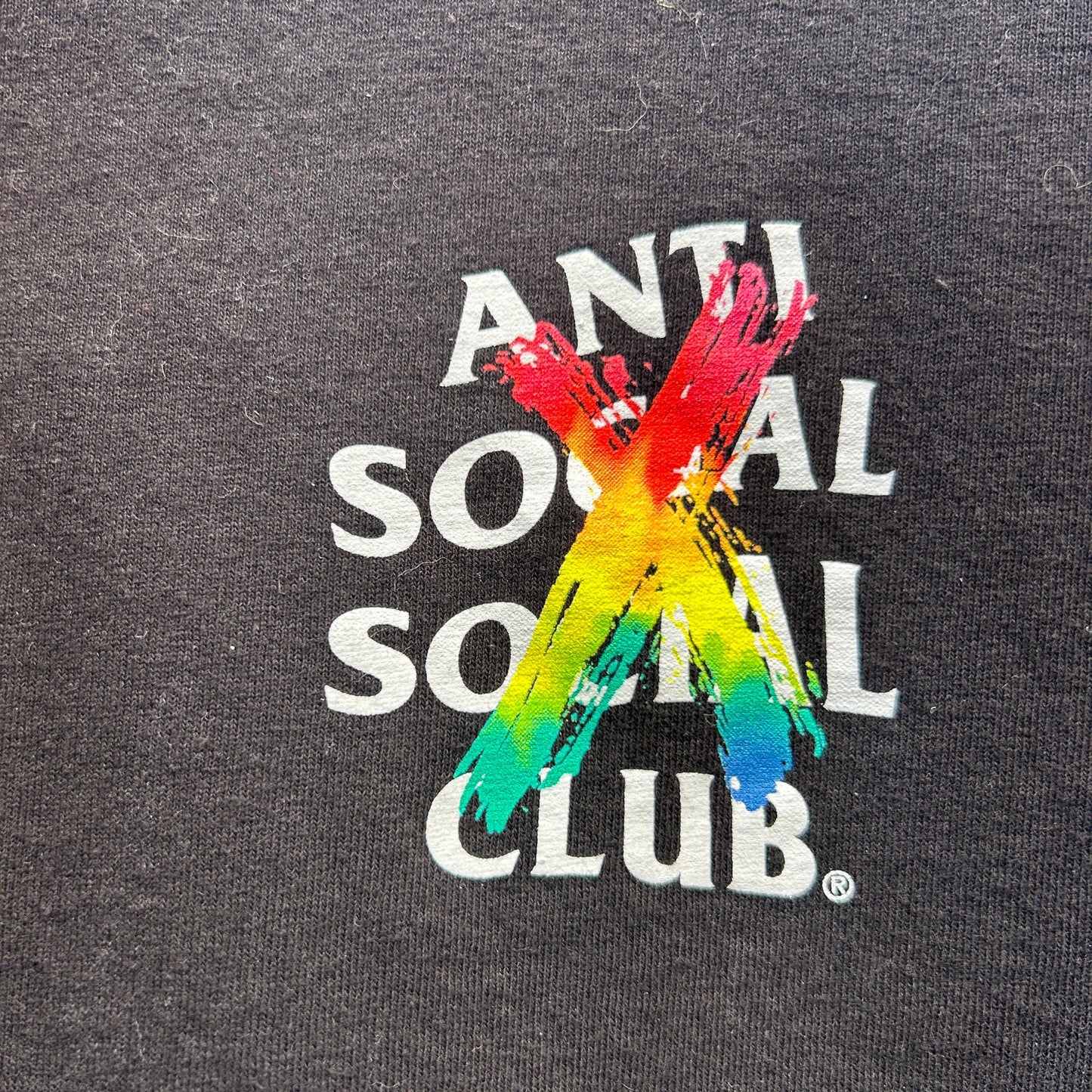 antisocial social club black tee