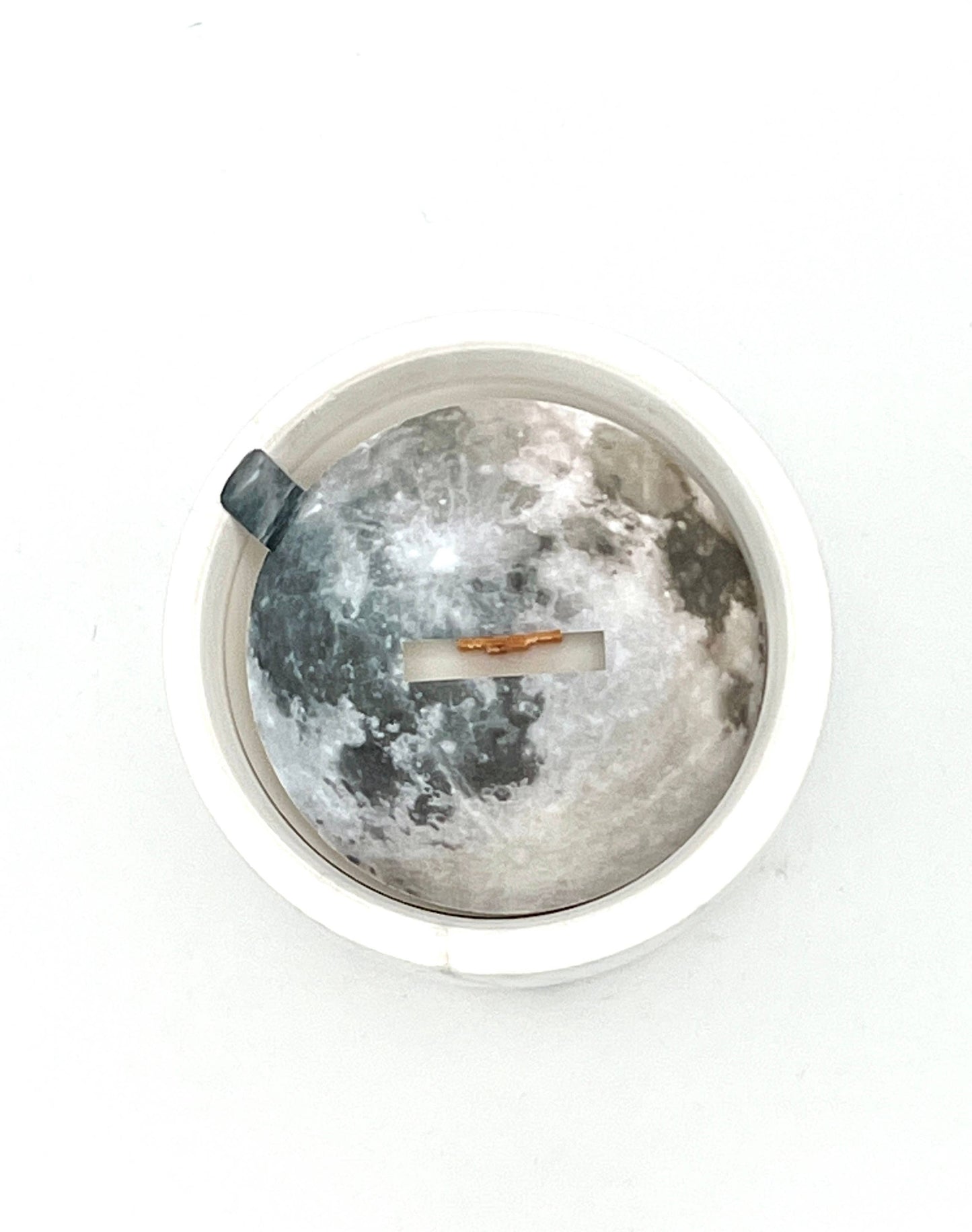 Biophilia: White Marble + Pure Fresh Air Scented Candle | The Sacred Wild Candle Co