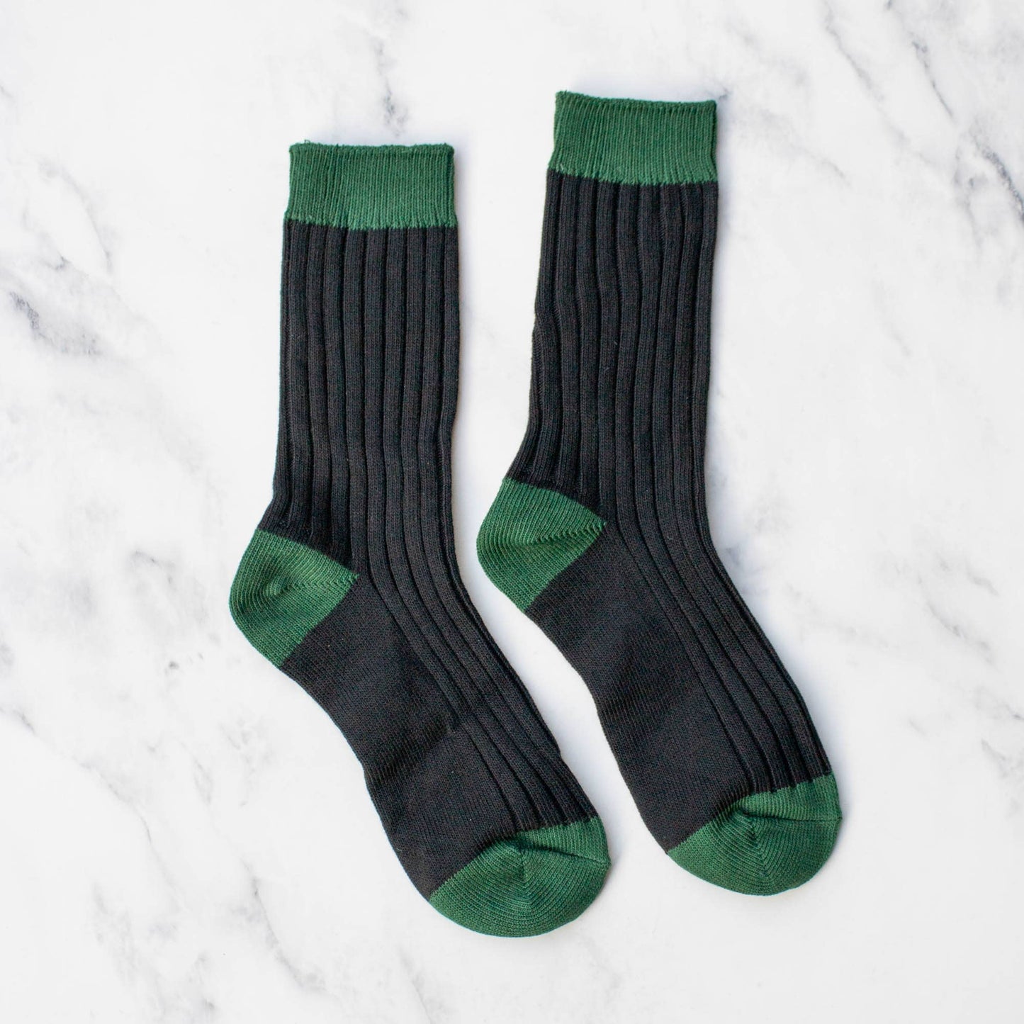 Tiepology | Women's 2 Tone Jacquard Casual Socks