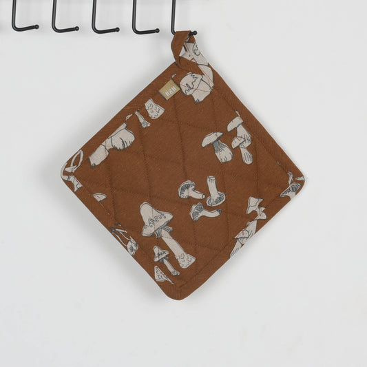Rust Mushroom Pot Holder Trivet | Raine & Humble