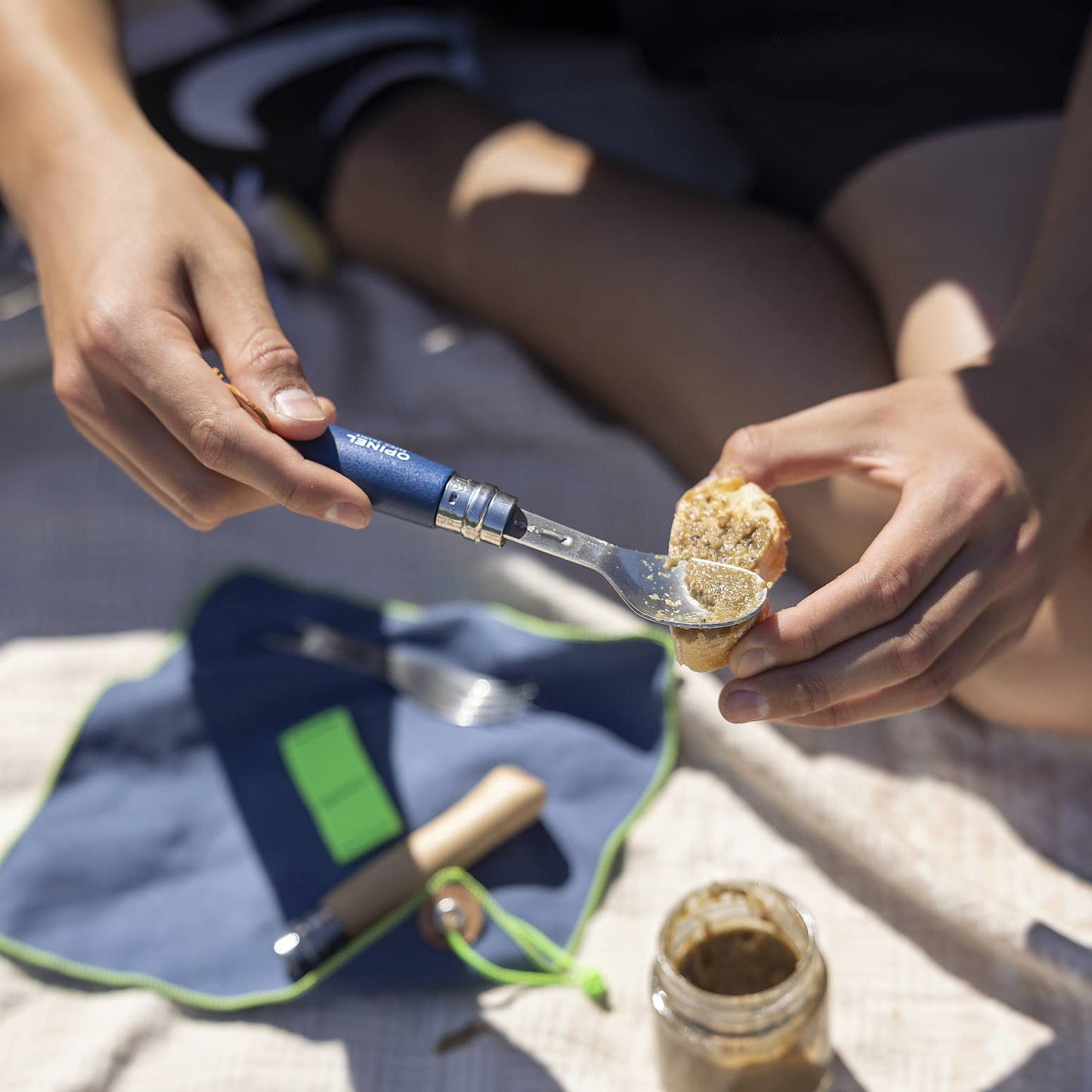 Opinel | No.08 Picnic + Cutlery Set