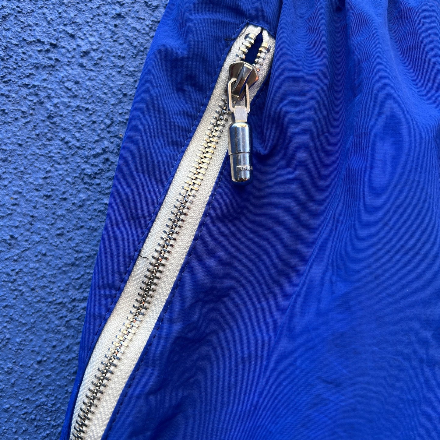 rhude royal blue swim trunk jogging short