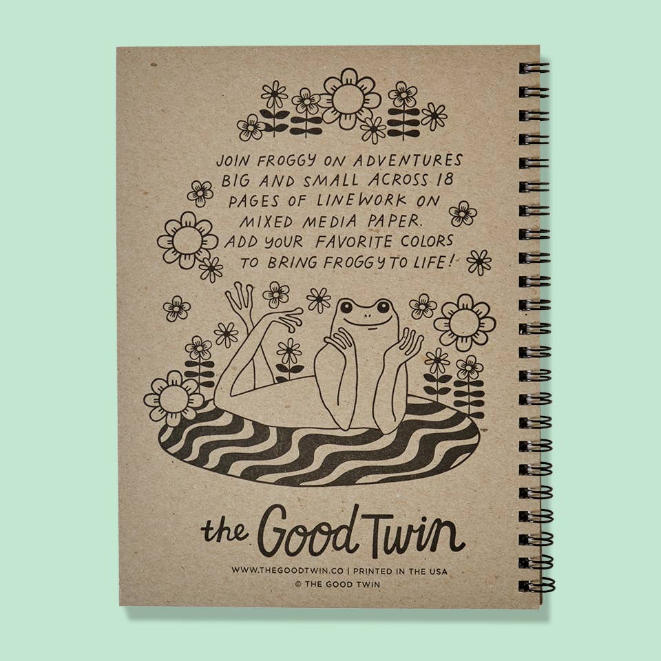 The Good Twin | Froggy in Color Coloring Book