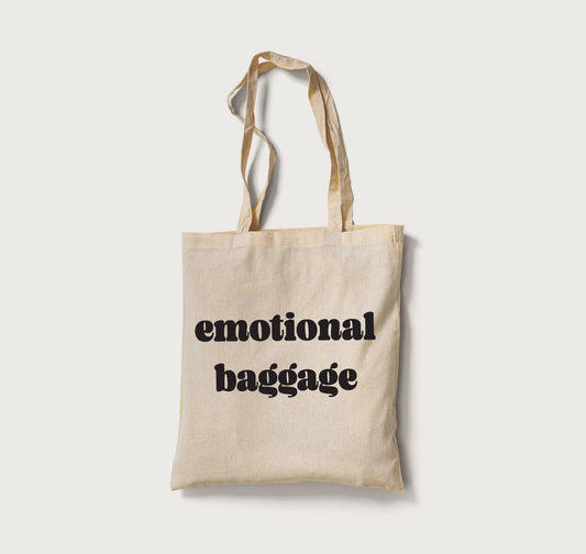 Emotional Baggage Tote Bag | jeganmones