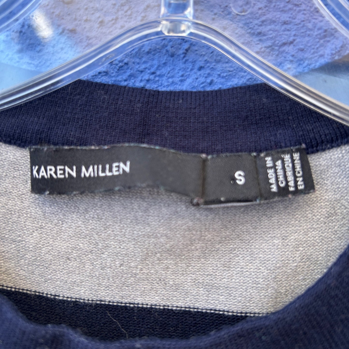 karen millen striped knit dress