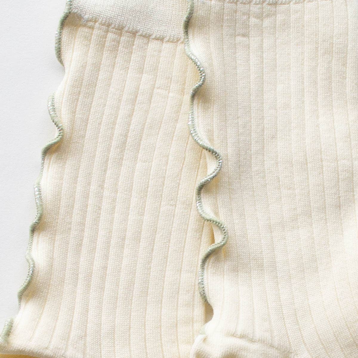 Tiepology | Merrow Stitch Socks