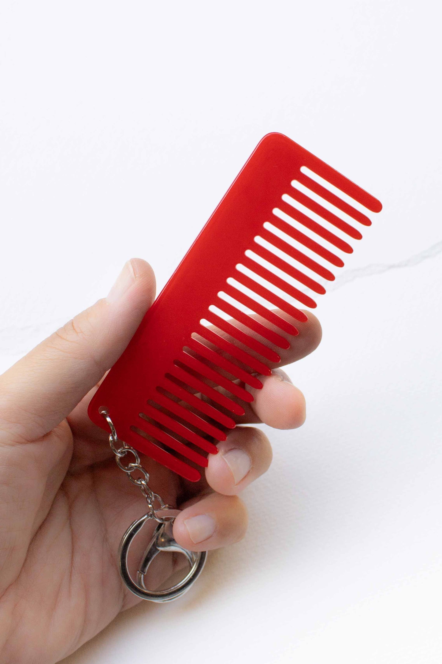 Tiepology | Eco Acetate Comb Bag Charm