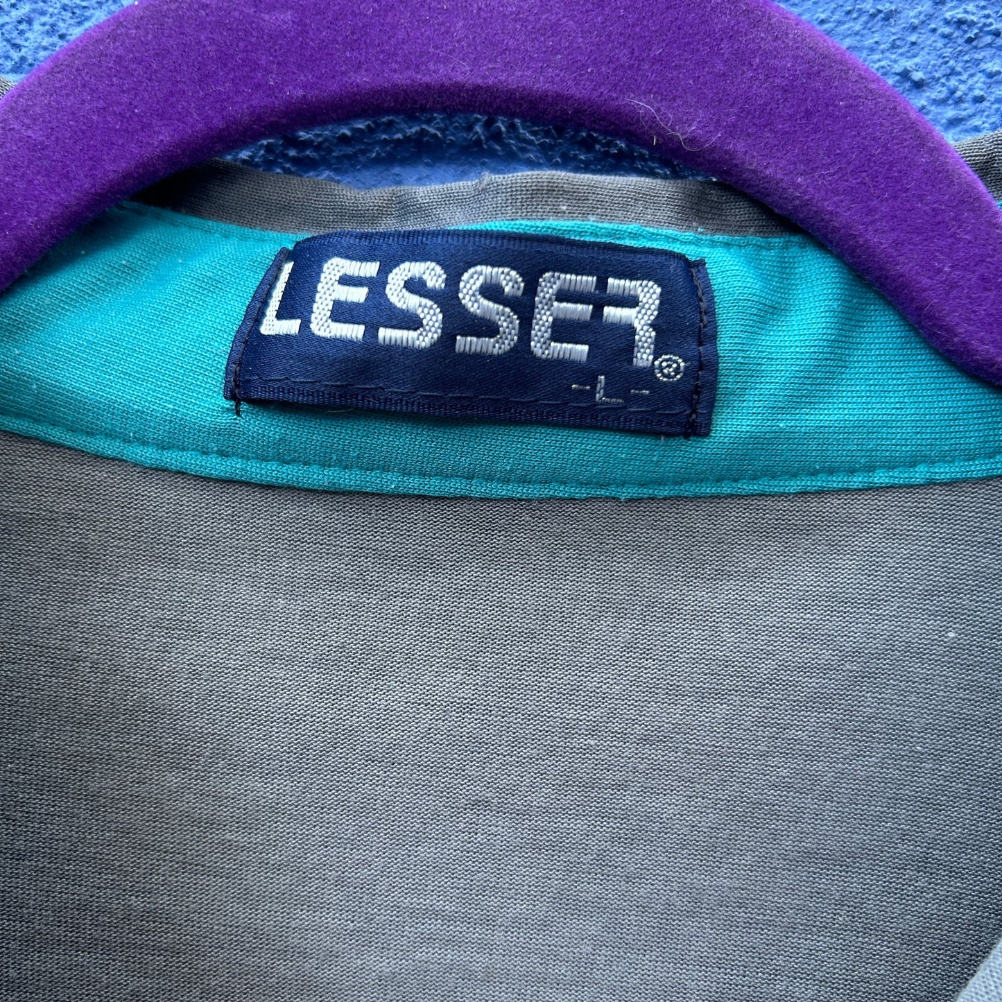 vintage 80s lesser polo shirt