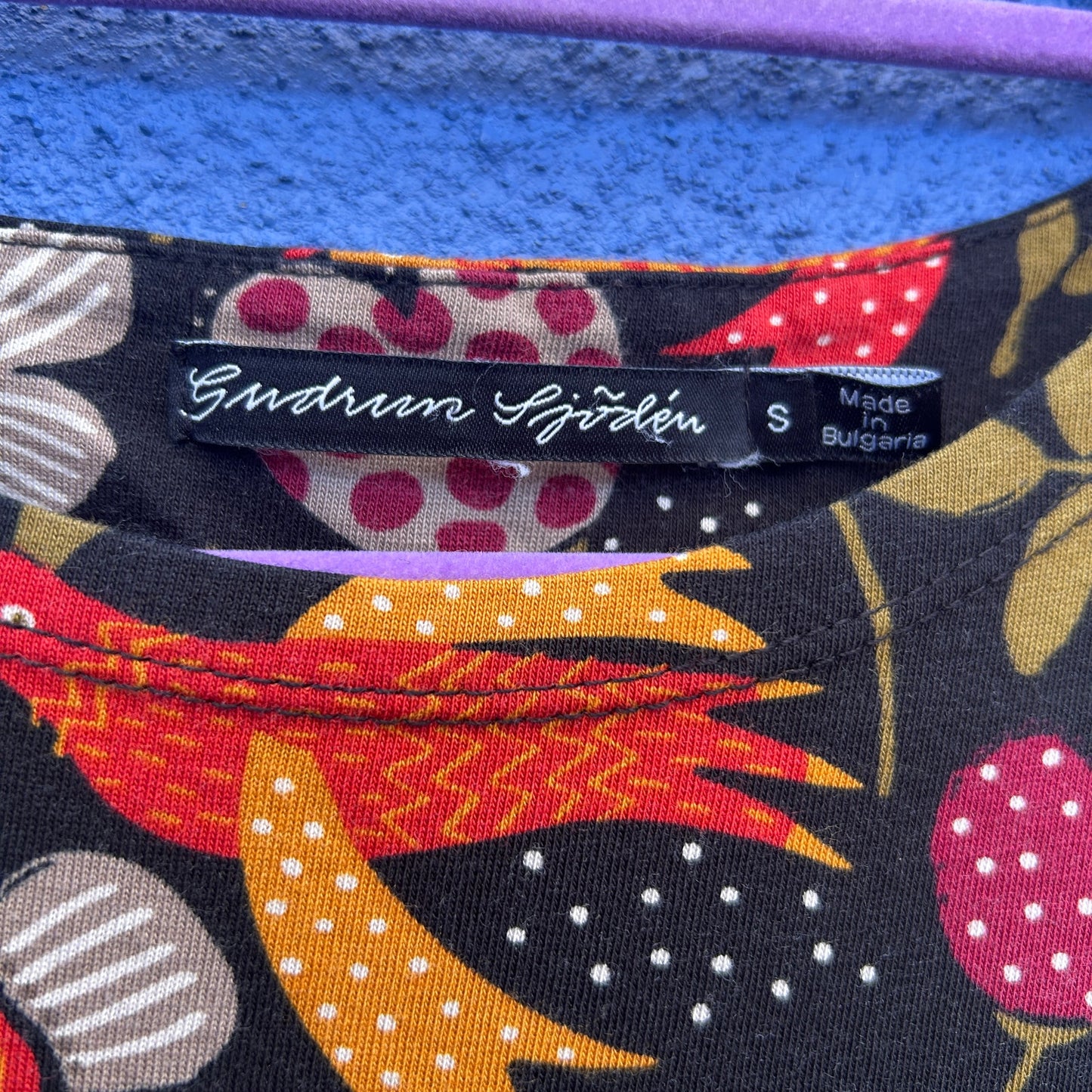gudrun sjoden floral and bird print dress