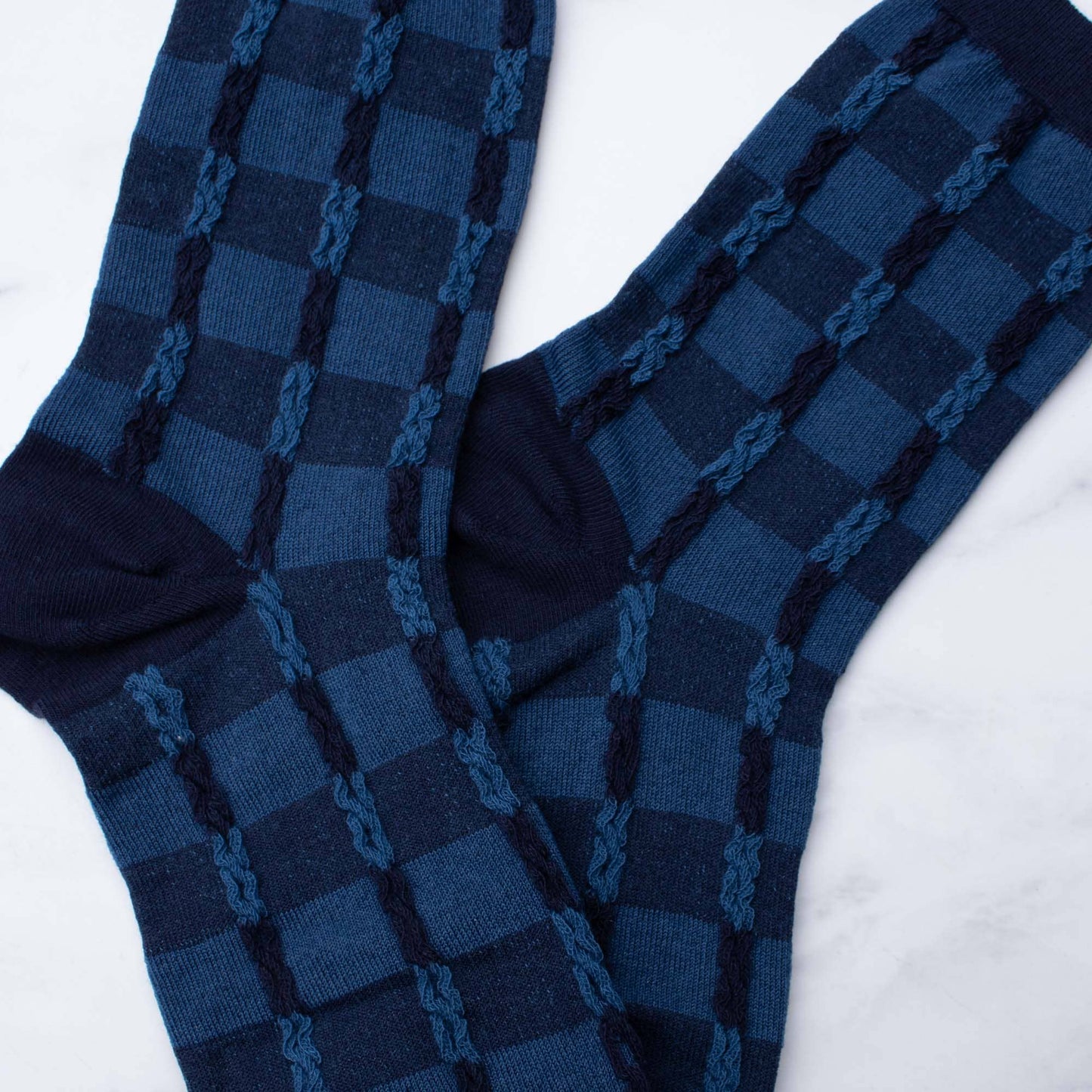 Tiepology | Vintage Checkerboard Twist Socks