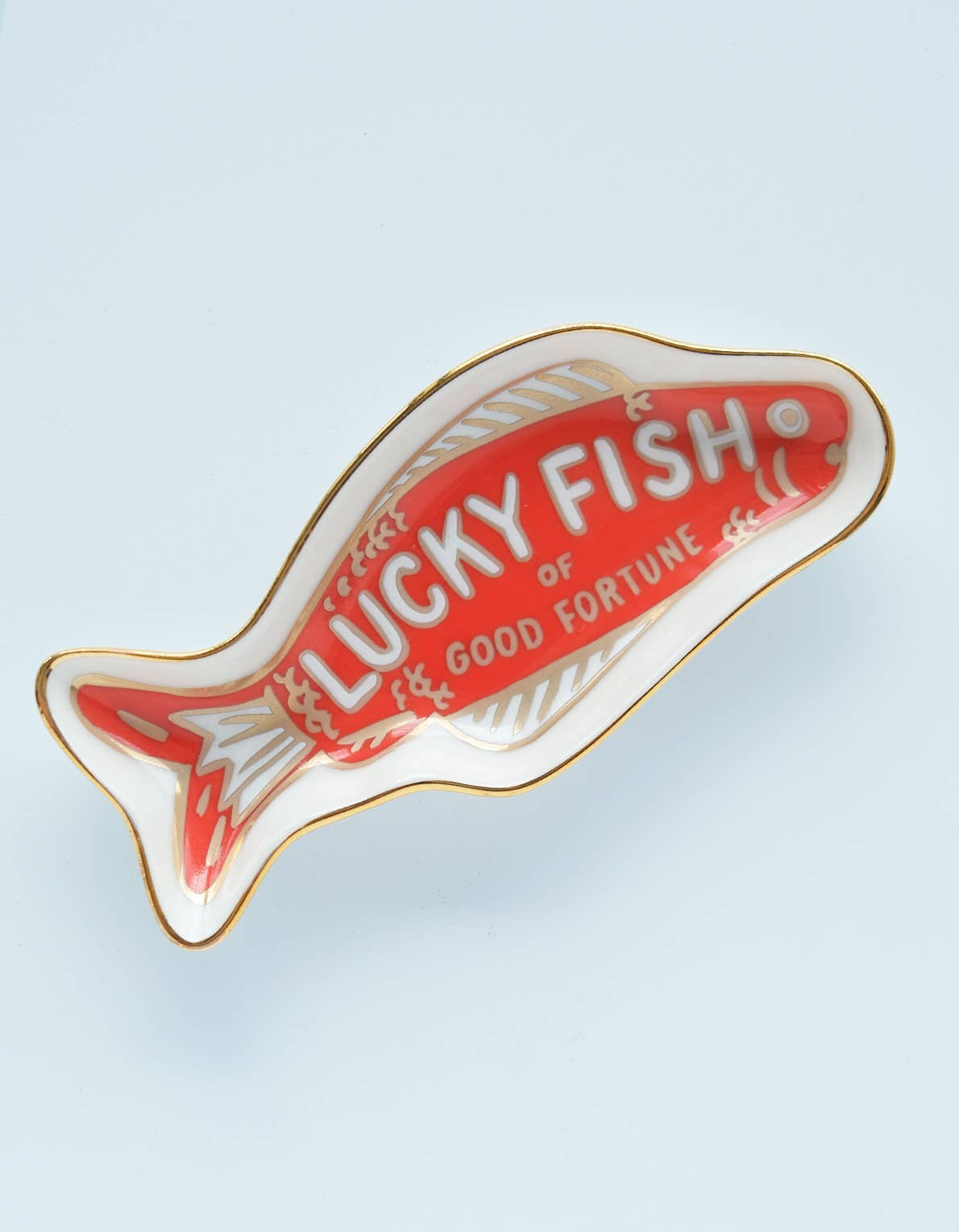 Porcelain Trinket Dish | Fortune Fish | Idlewild Co.