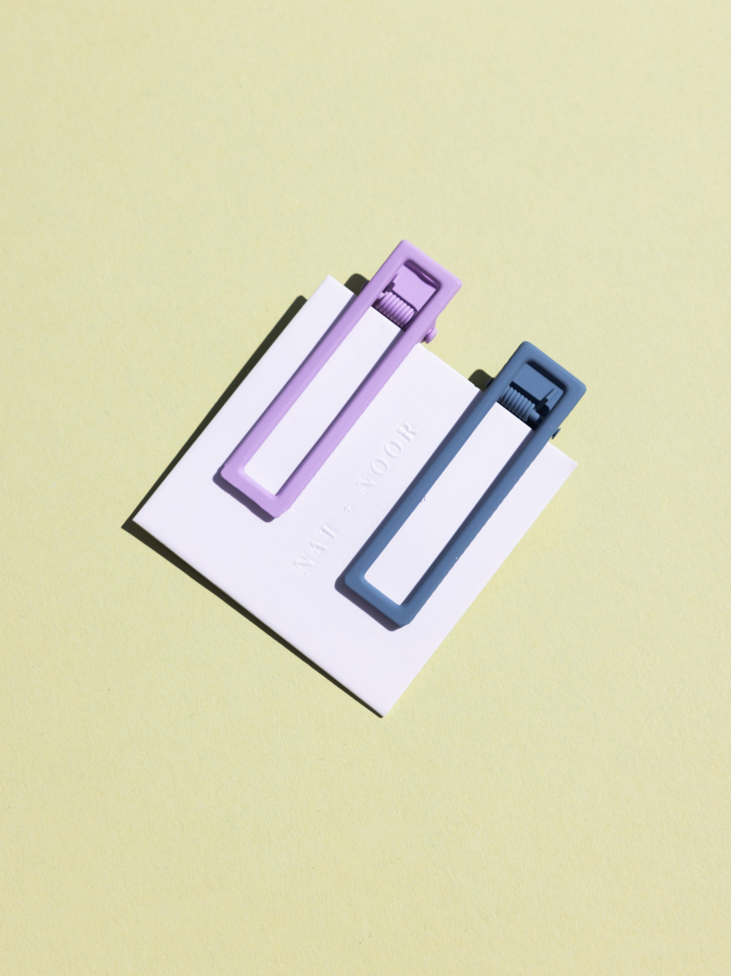 Lu Lu | Lilac + Blue | Alligator Hair Clip | NAT + NOOR