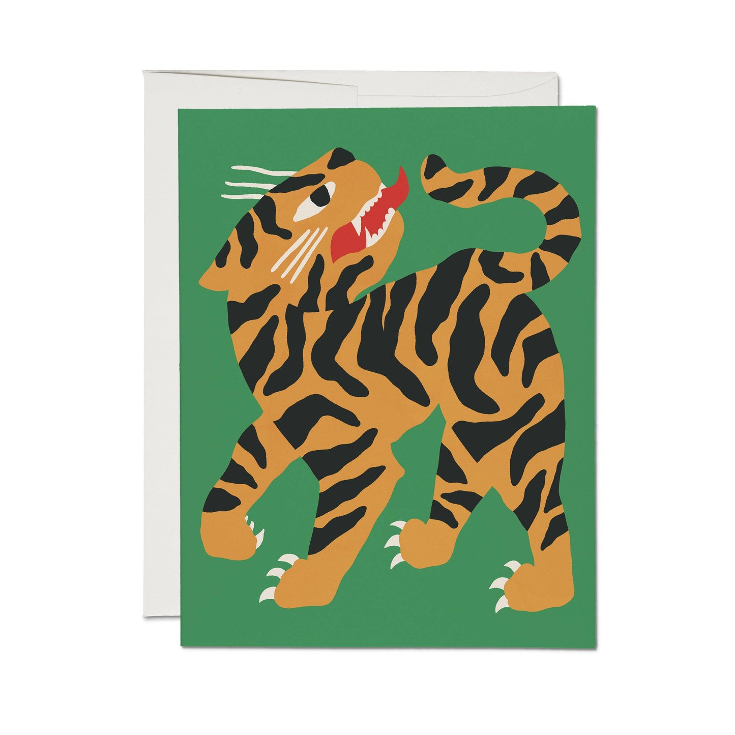 Growling Tiger | Red Cap Cards
