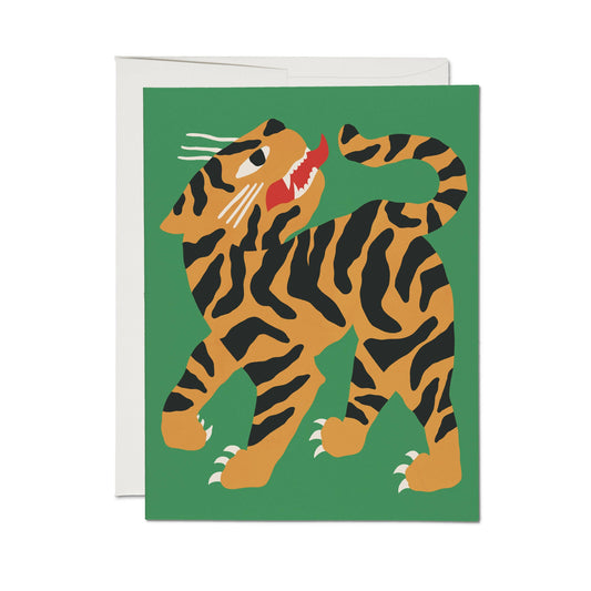 Growling Tiger | Red Cap Cards
