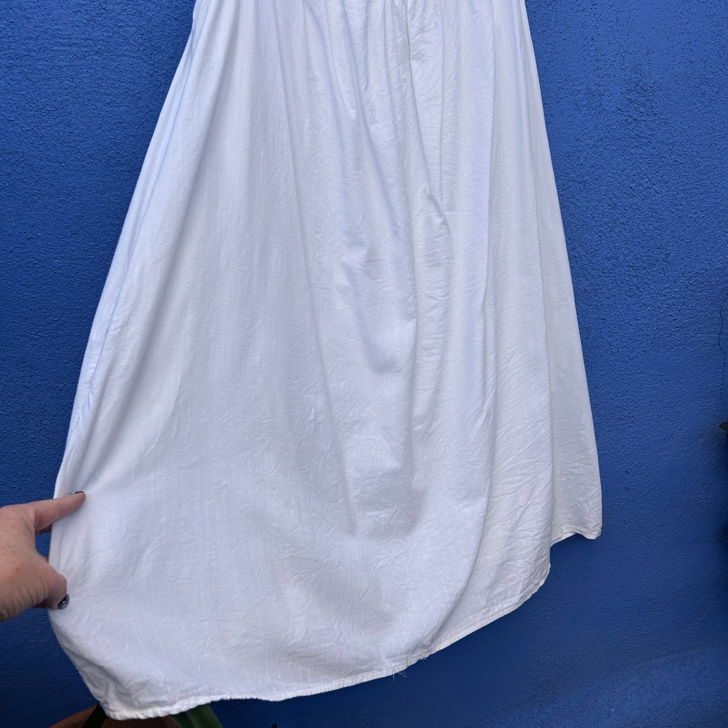 knox rose white eyelet top cotton dress