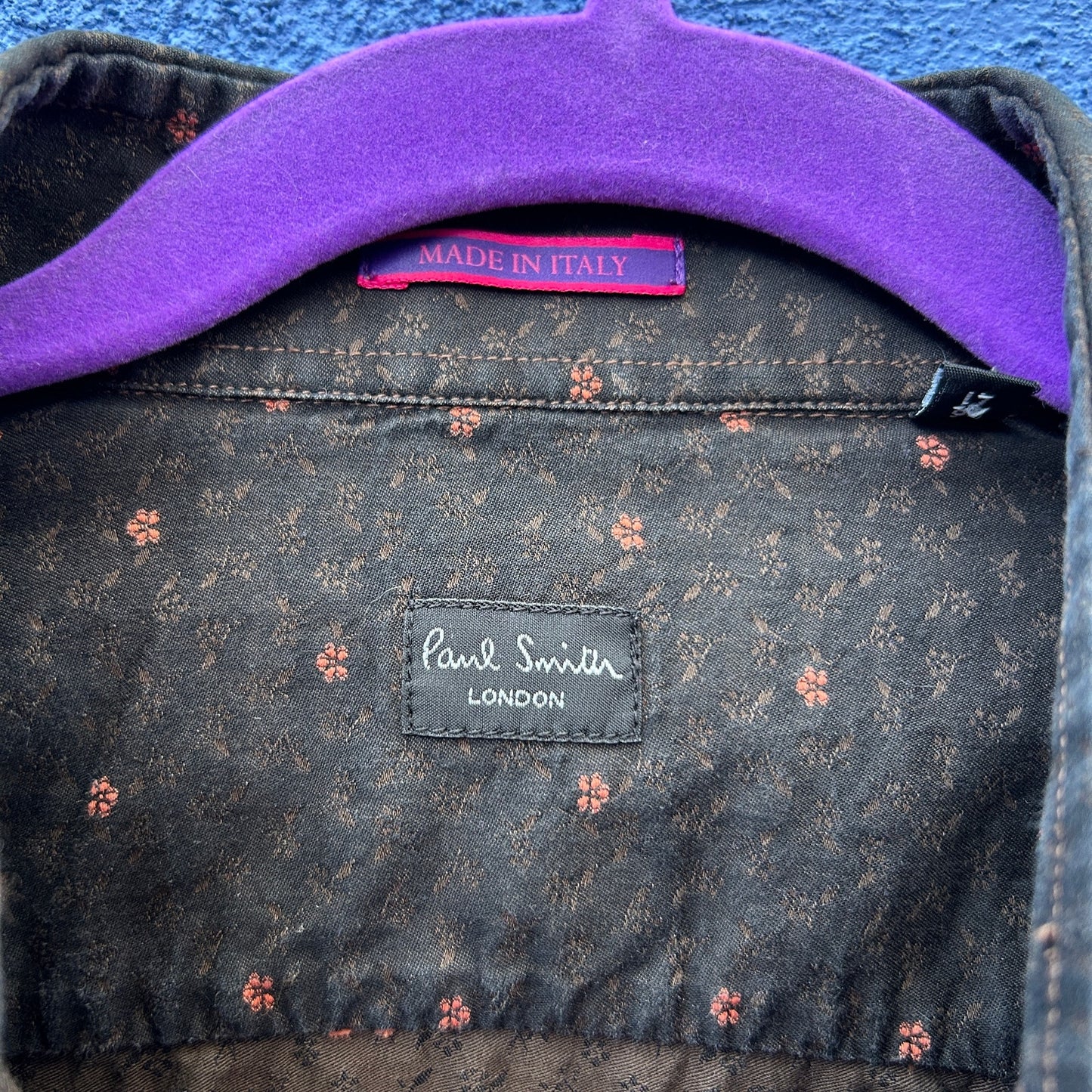 paul smith london men's button down shirt