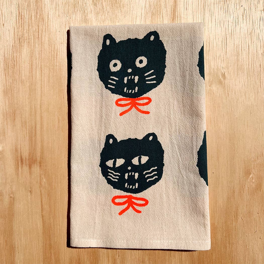 BAD CATS tea towel | Nice life