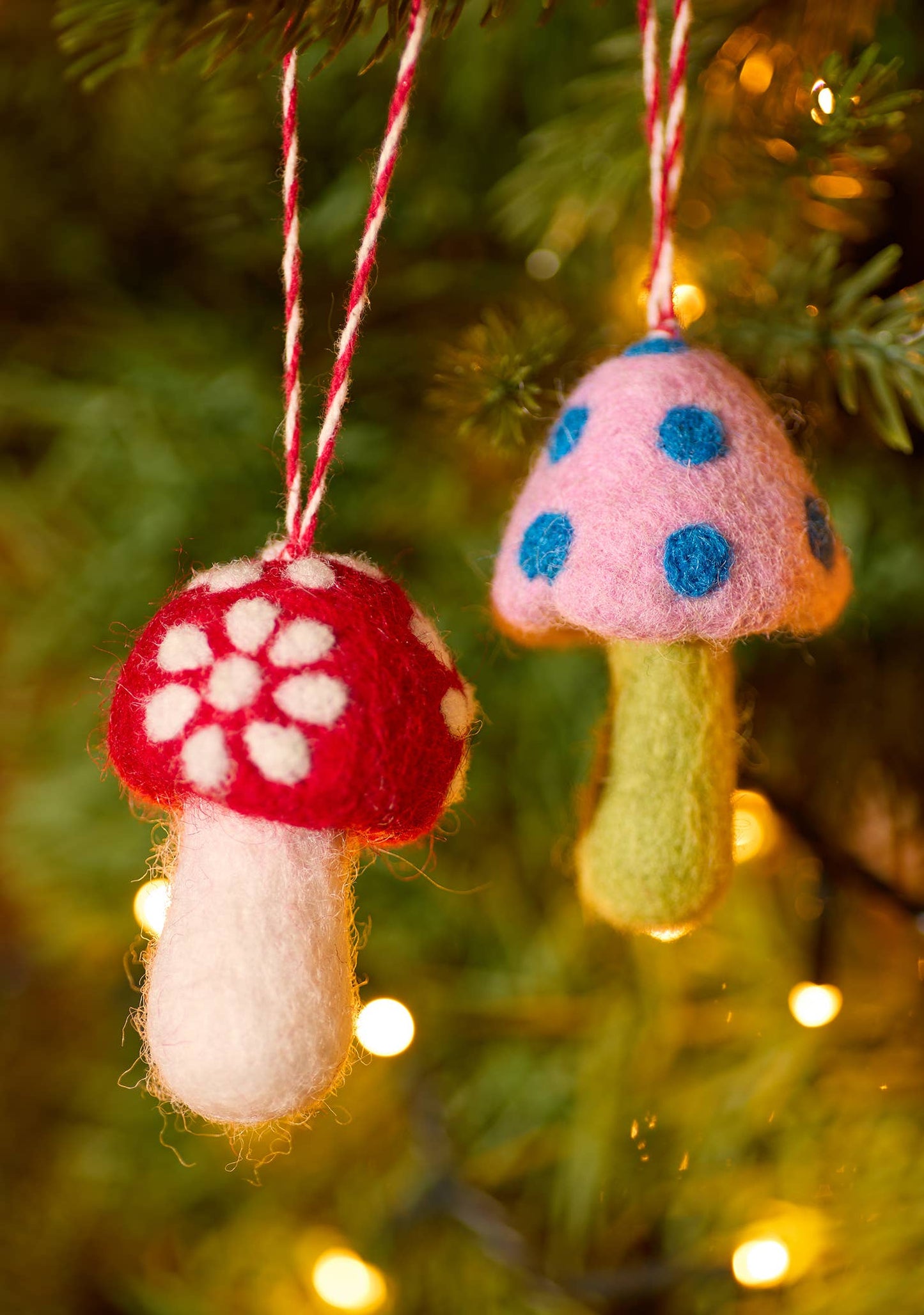 Namaste | Felt Mushroom Decoration