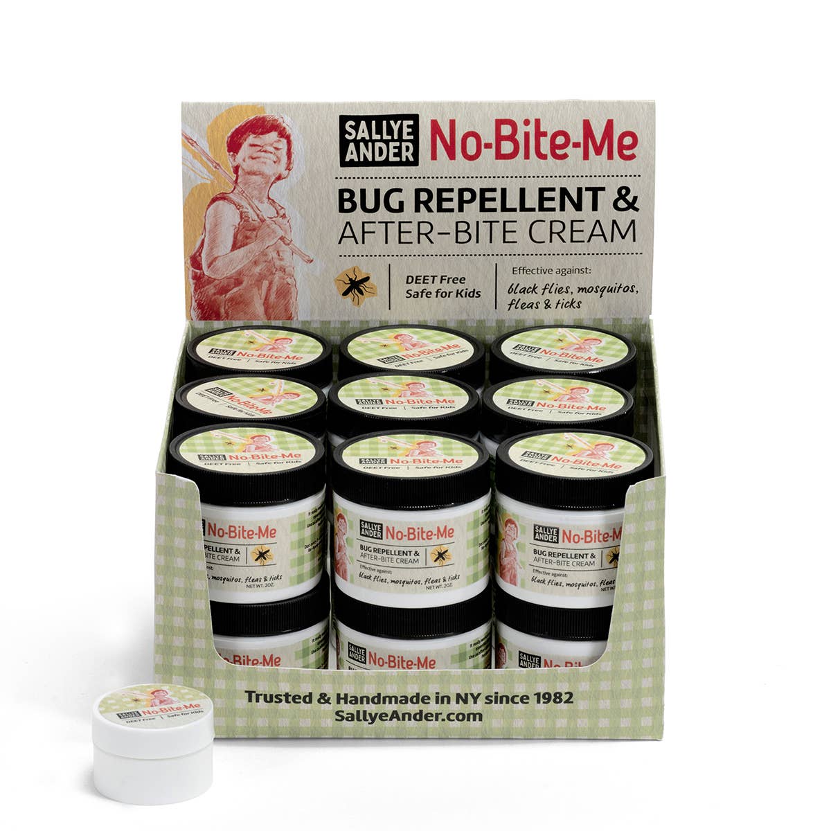 No-Bite-Me™ Bug Repellent & Itch Relief Cream (2 Ounce)