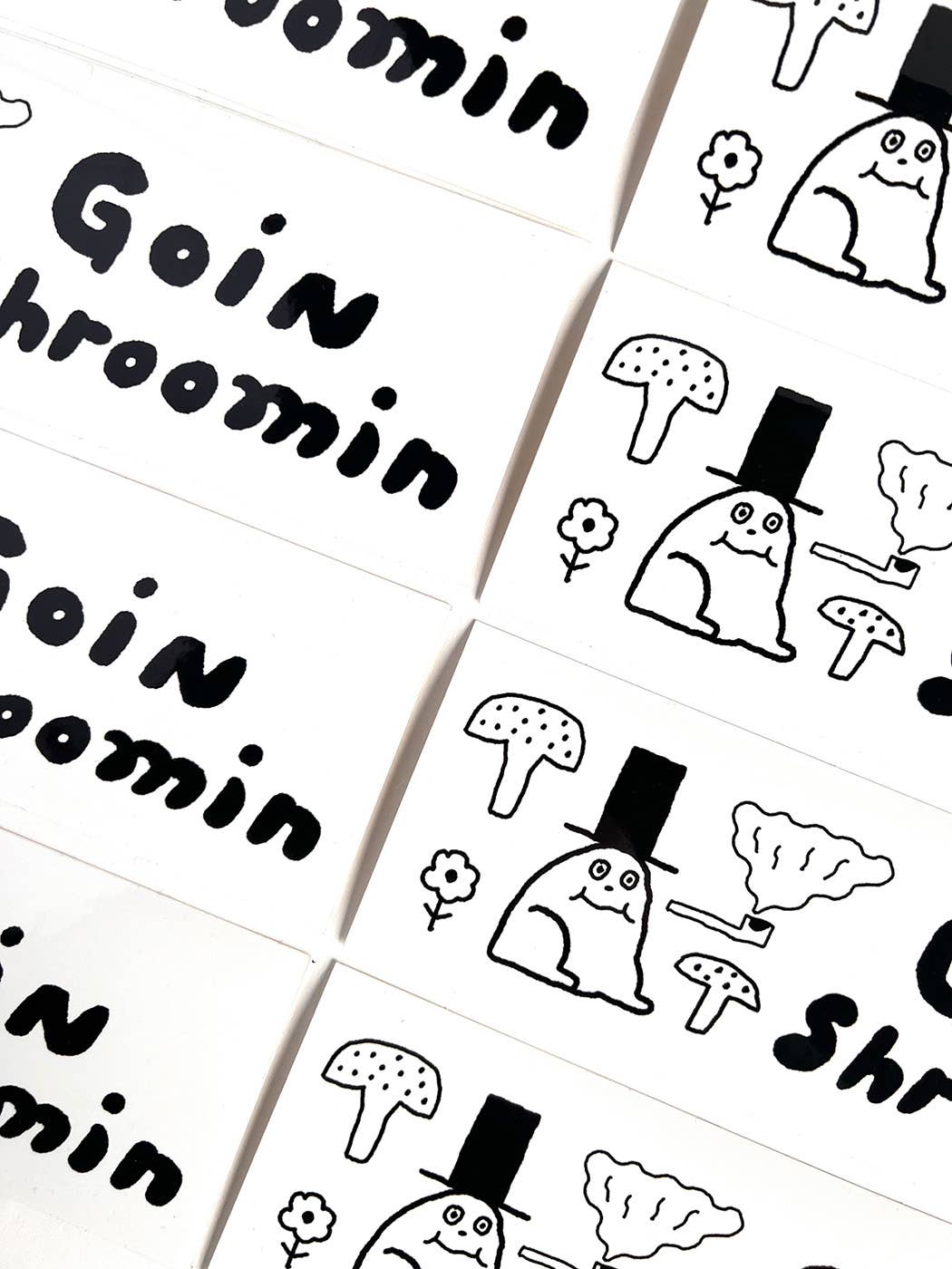 Nice life | Goin Shroomin' bumper sticker