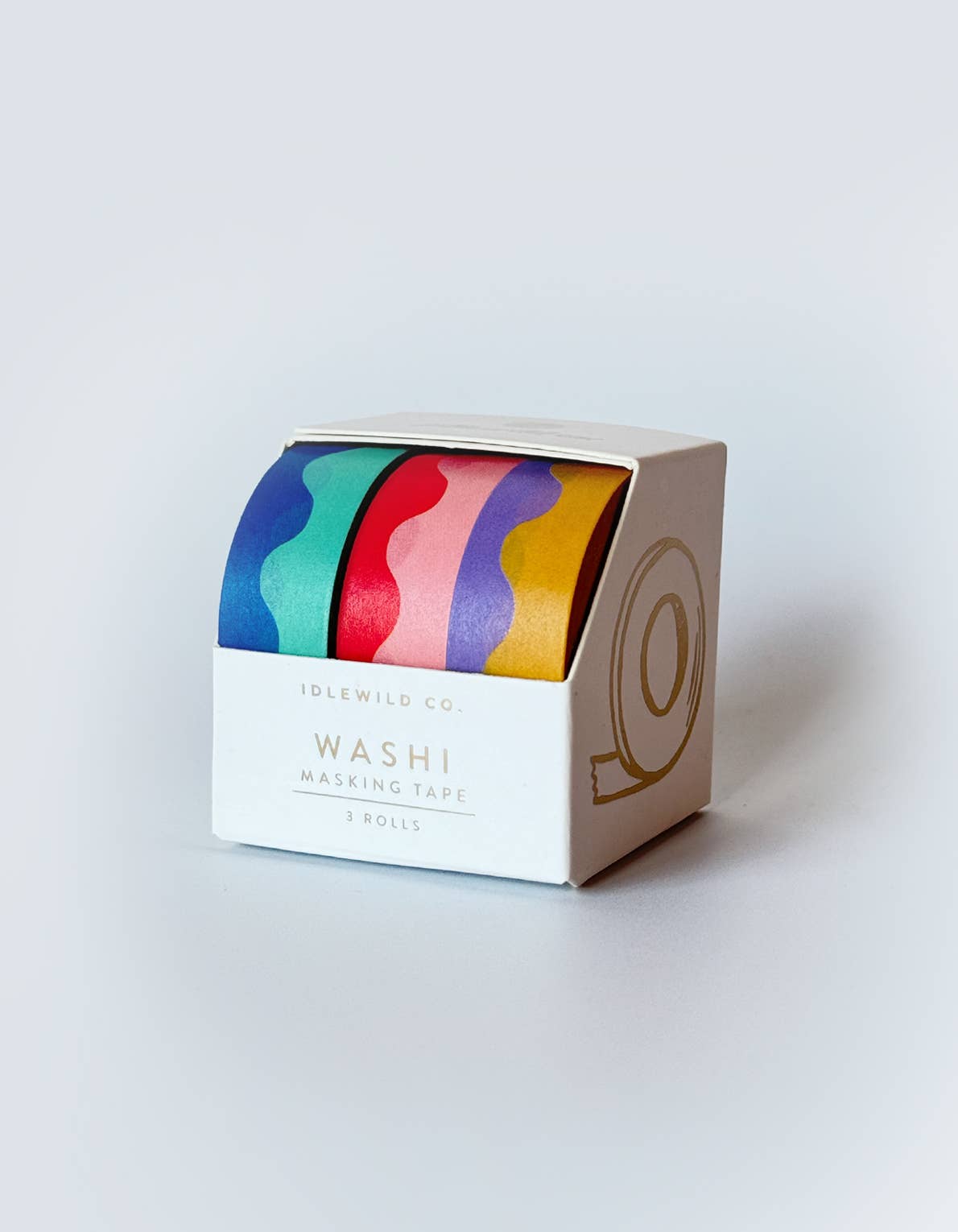 Washi Tape, Set of 3 | Squiggle | Idlewild Co.