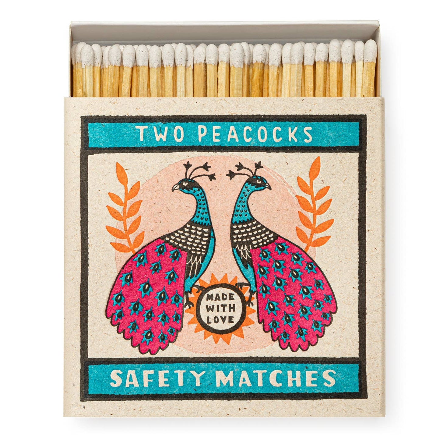 Two Peacocks | SArchivist Safety Matches