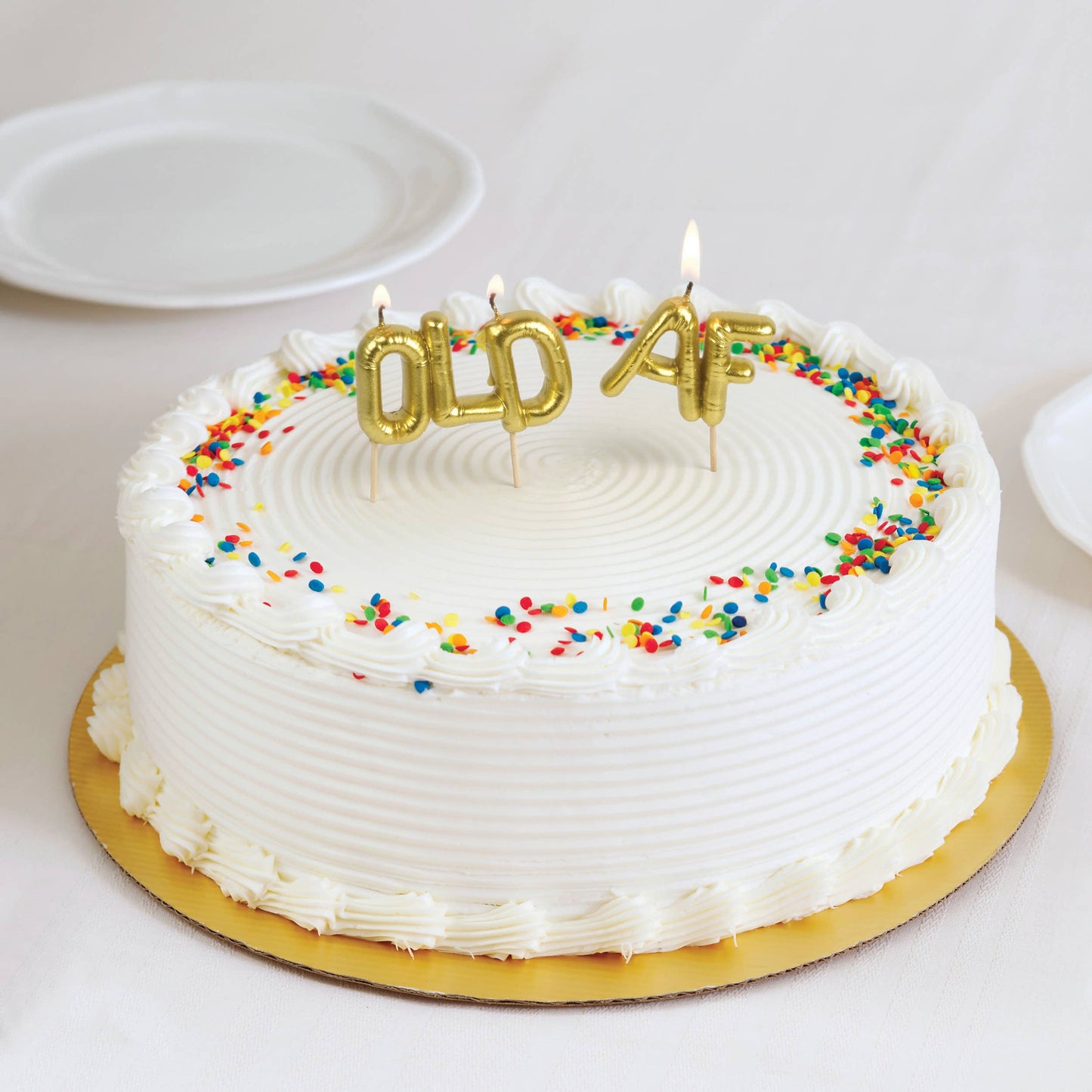 Old AF  LIGHTEN UP Party Candles  | Fred & Friends