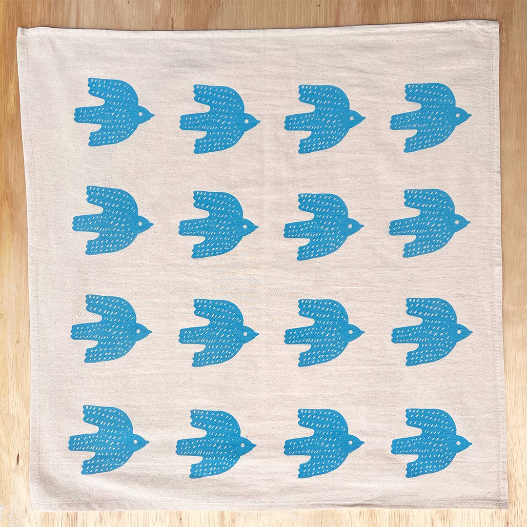 Bird tea towel | Nice life