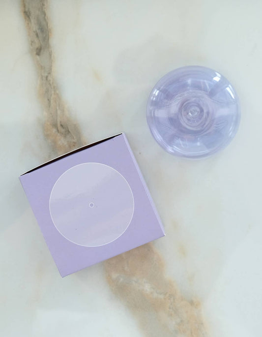 BOTANICA | Glass Bubble Incense Holder - Lavender