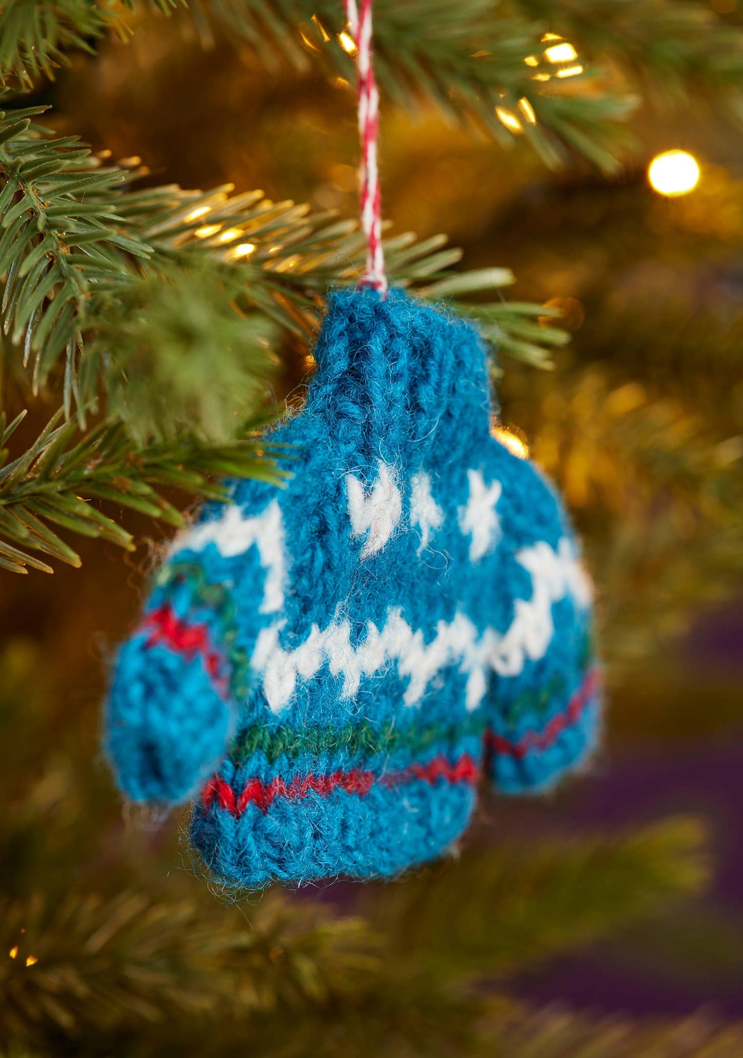 Fair Isle Wool Jumper Decoration | Namaste