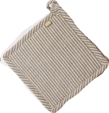 Green Seersucker Pot Holder | Raine & Humble