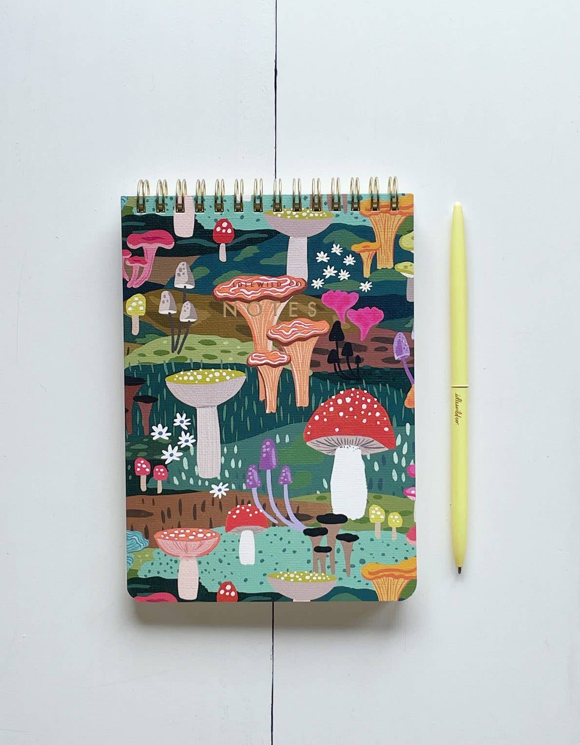 Spiral Jotter | Mushroom Heaven | Idlewild Co.