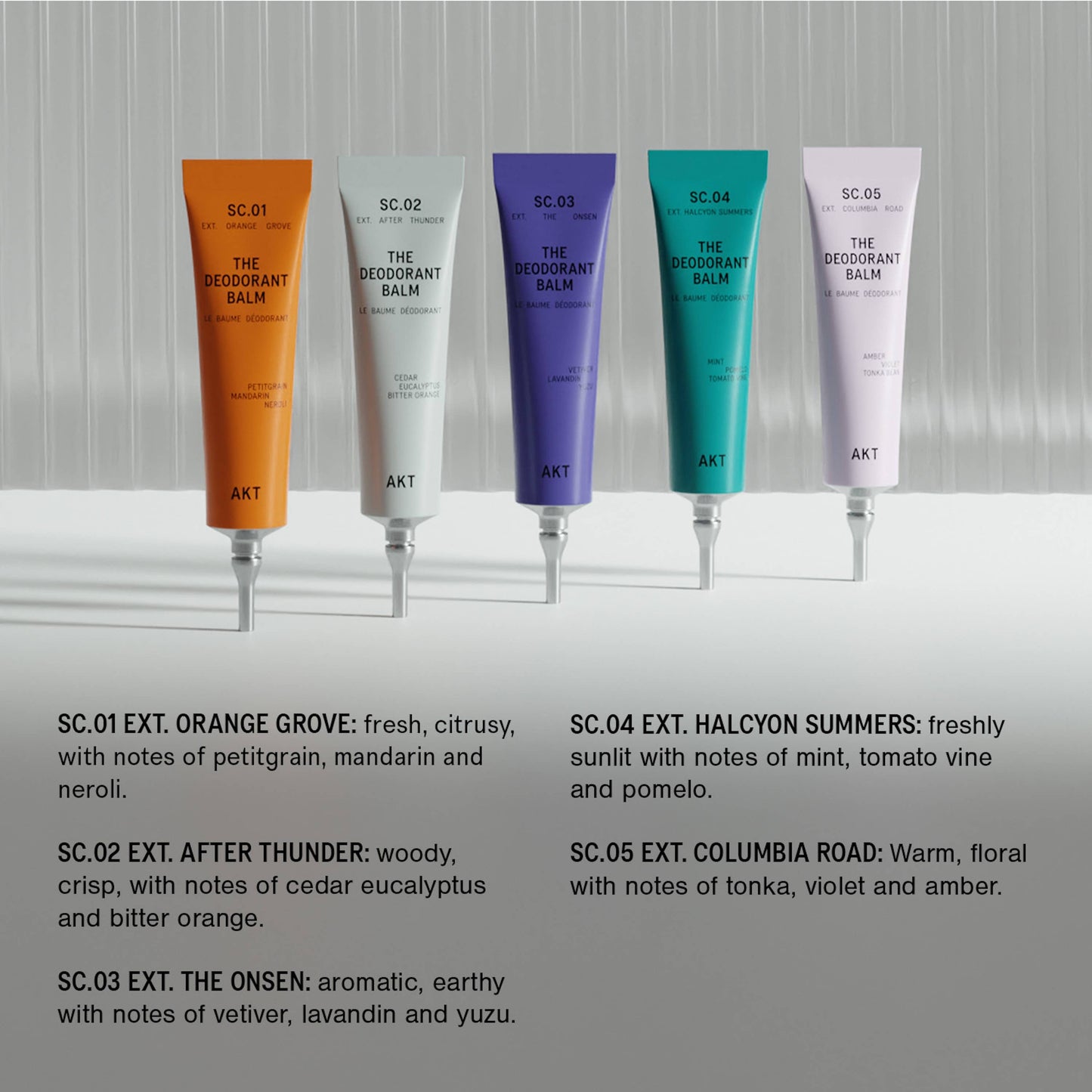 AKT |  Deodorant Discovery Set
