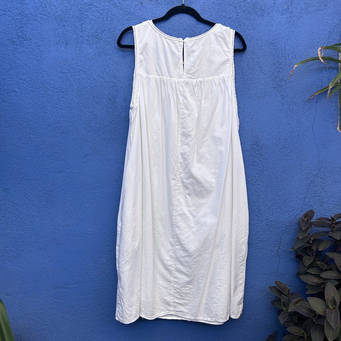 knox rose white eyelet top cotton dress