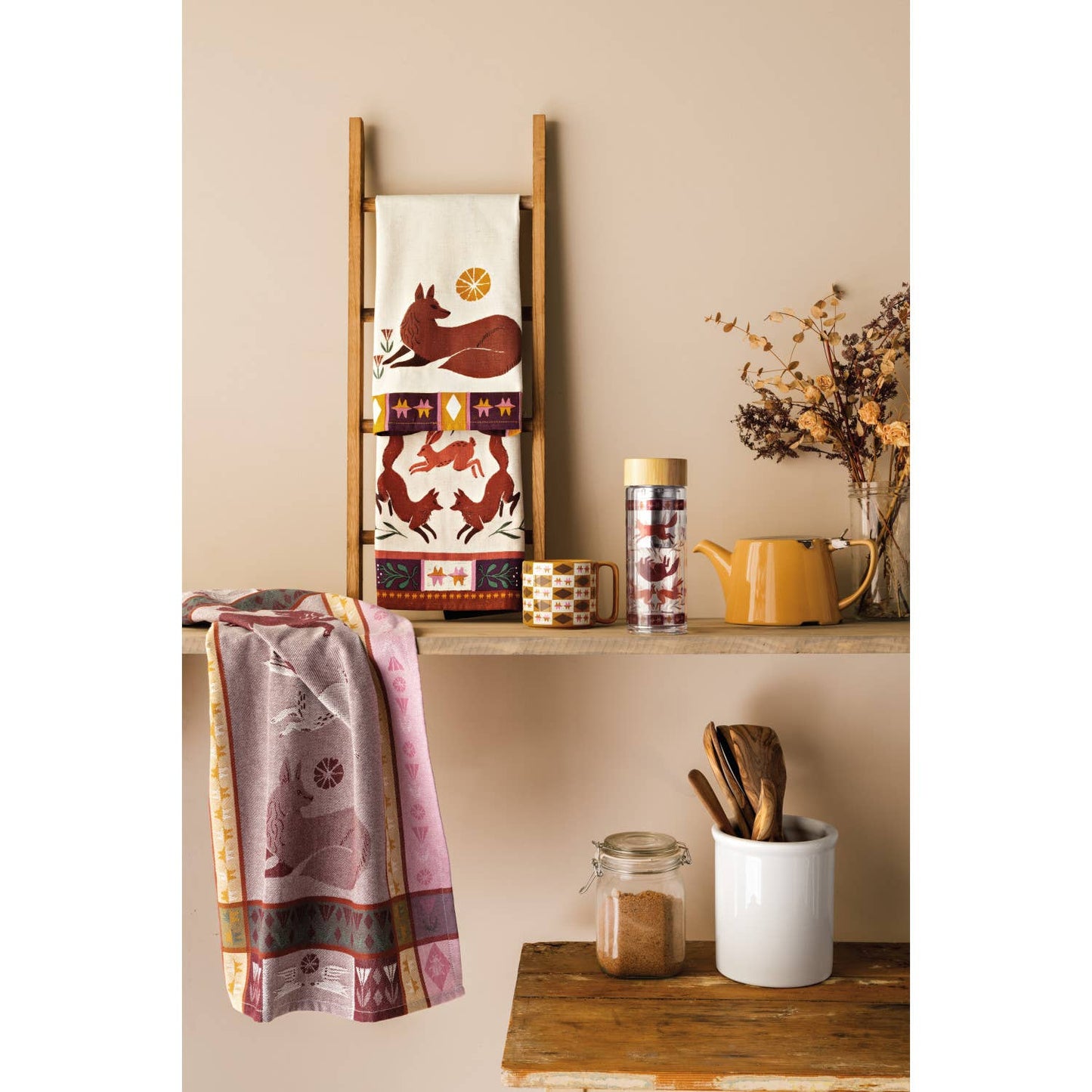 Folktale Jacquard Dishtowel | Danica Studio